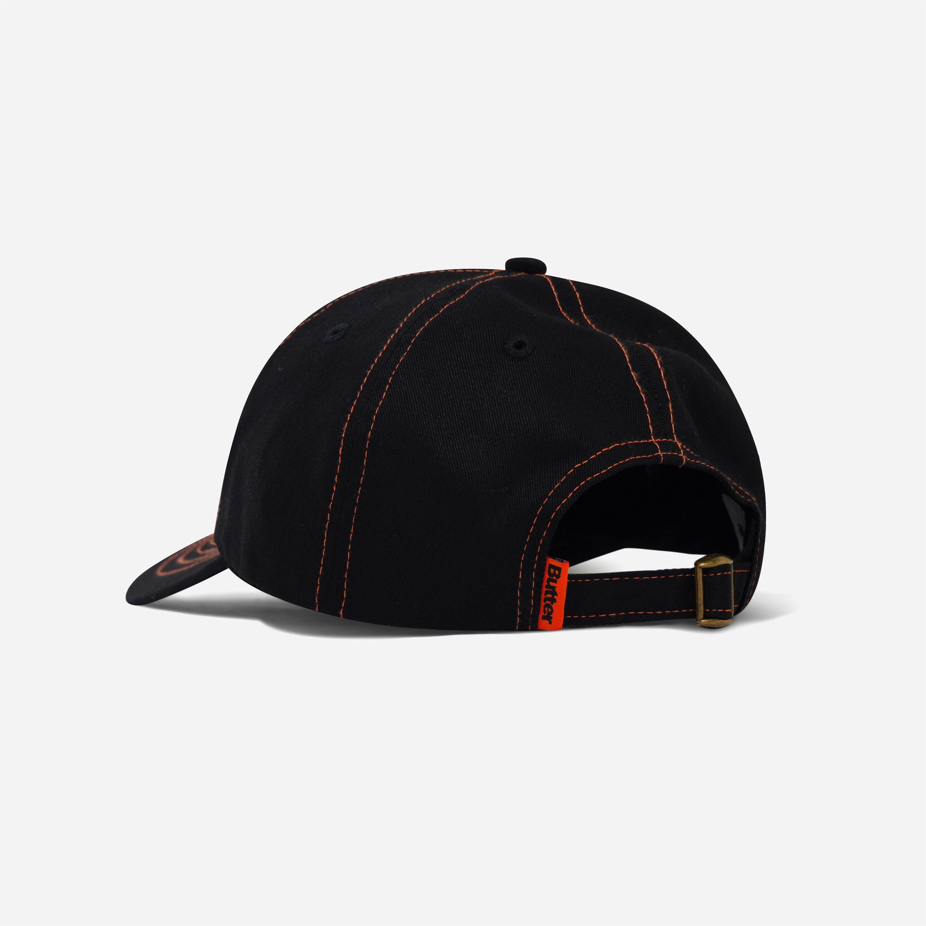 Butter Goods - Reptile 6 Panel Cap - Black