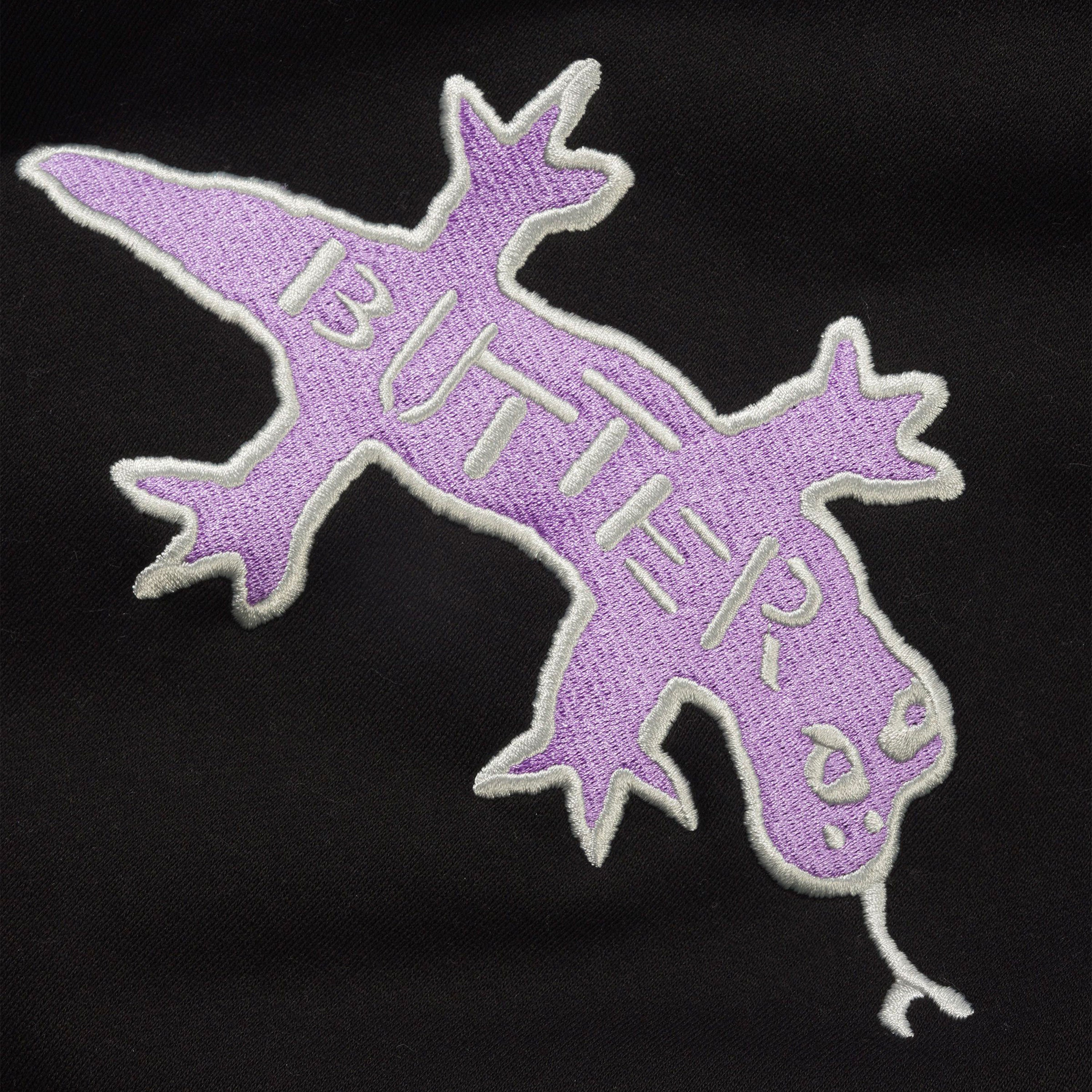 Butter Goods - Reptile Pullover Hood - Black