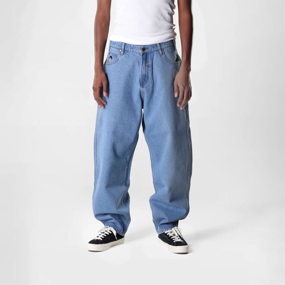 Butter Goods - Santosuosso Denim Jeans (Baggiest) - washed indigo