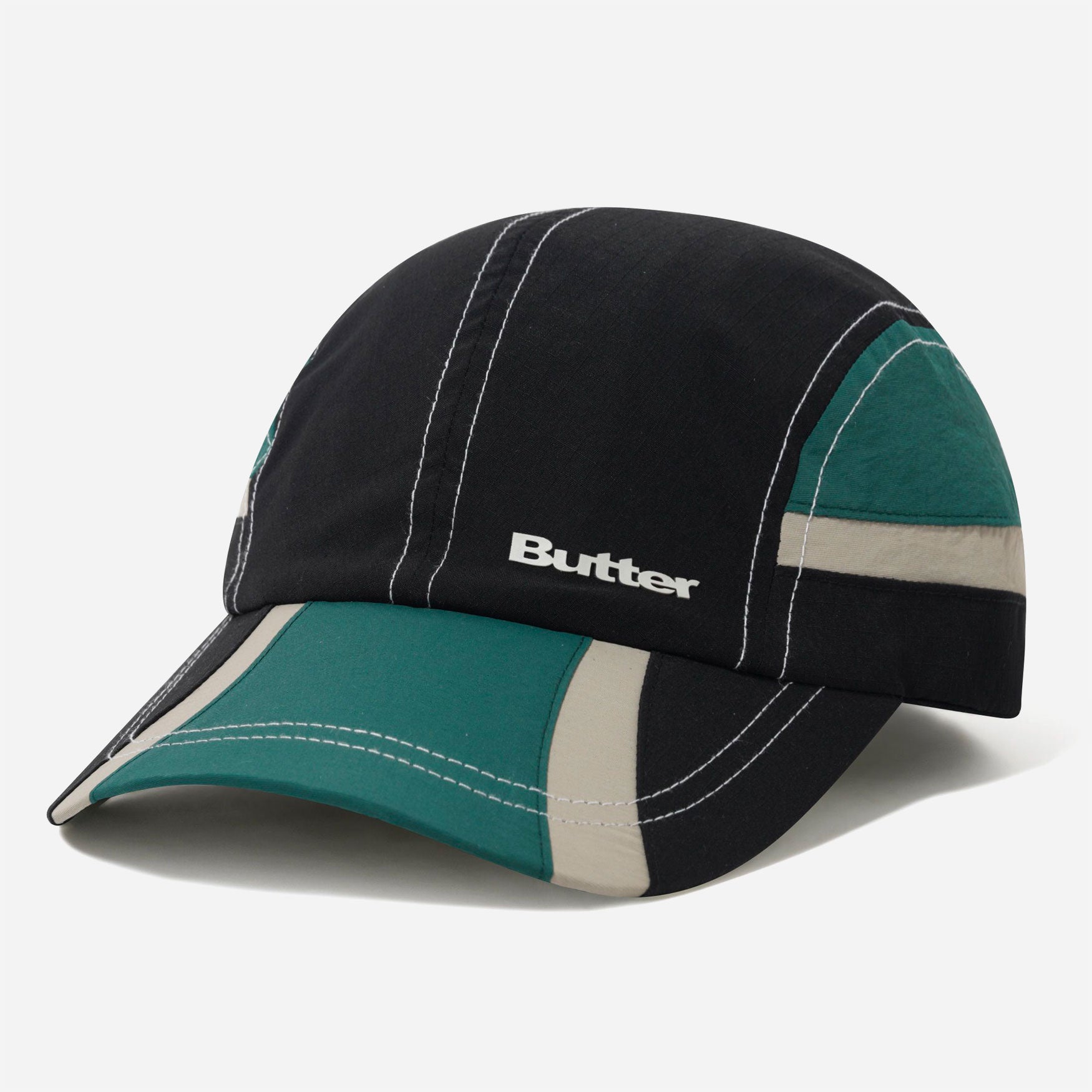 BUTTER GOODS - Frenzy 6 Panel Cap - Black