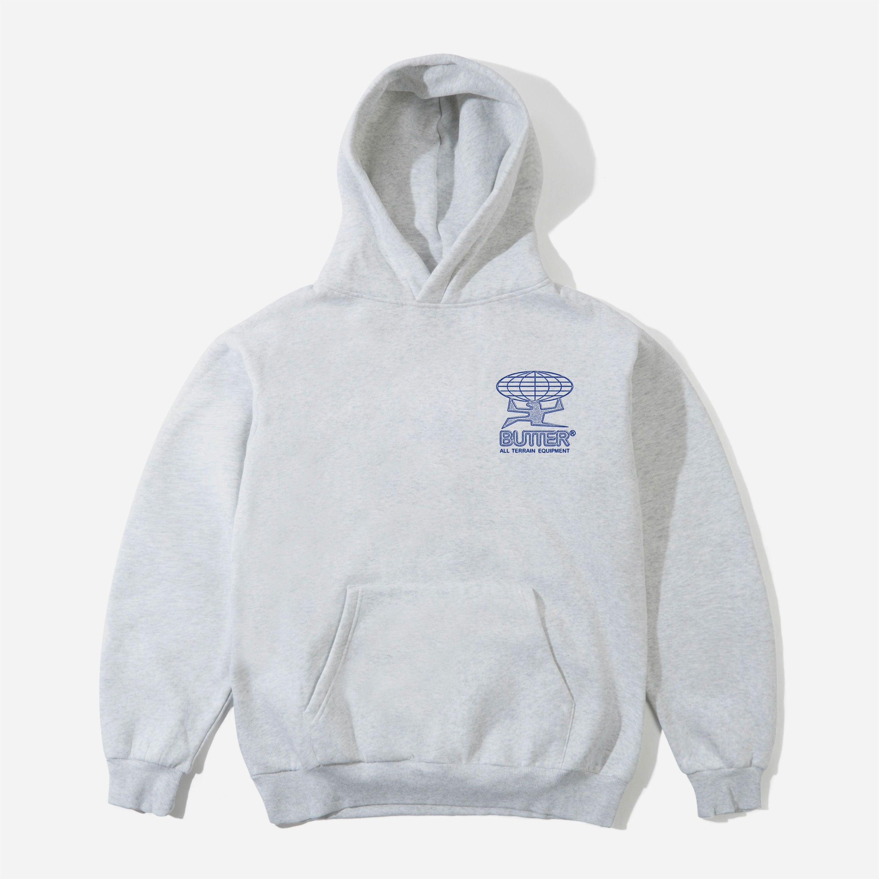 Butter Goods - Terrain Pullover Hood - Ash