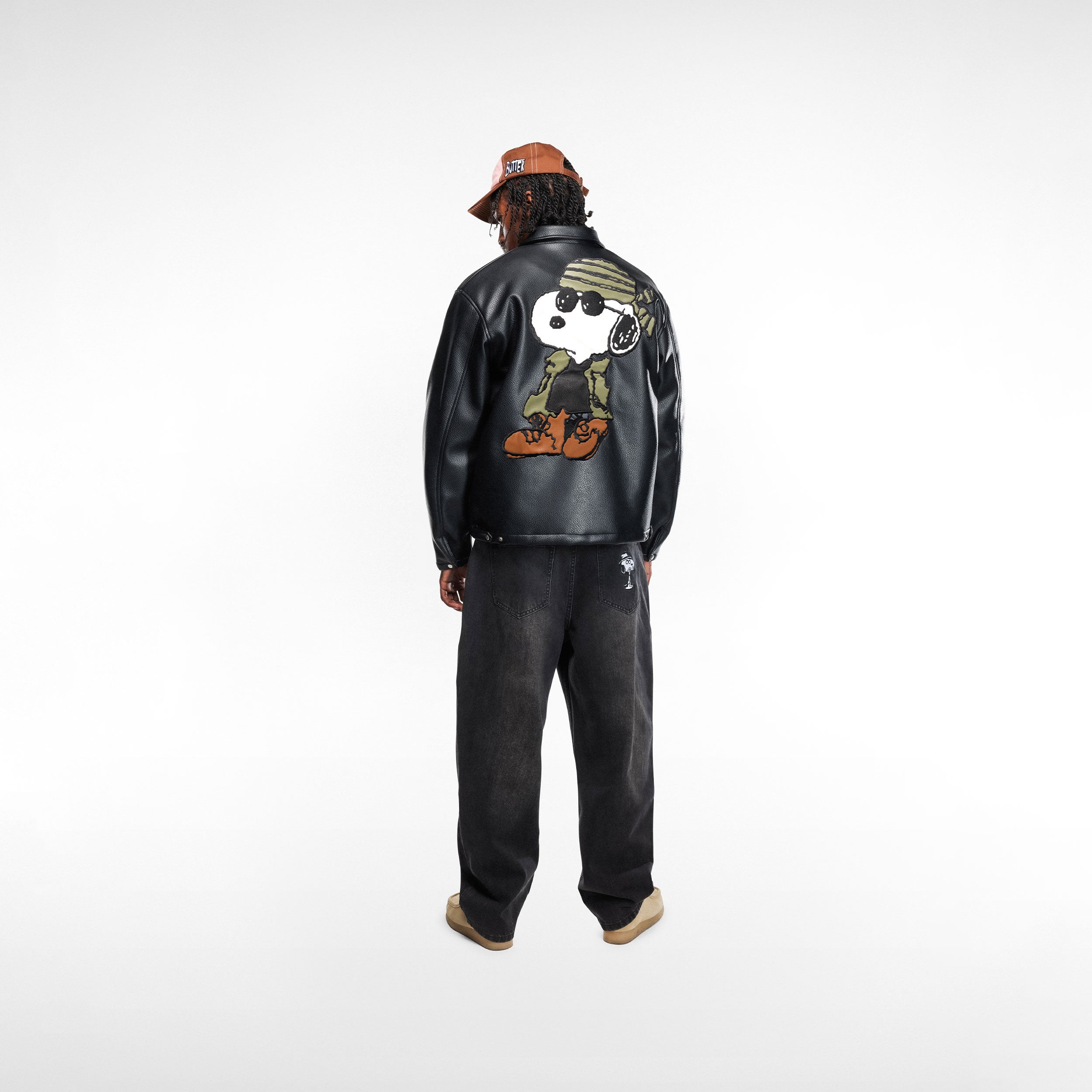 Butter Goods x Peanuts - Guard Dog Jacket - Black