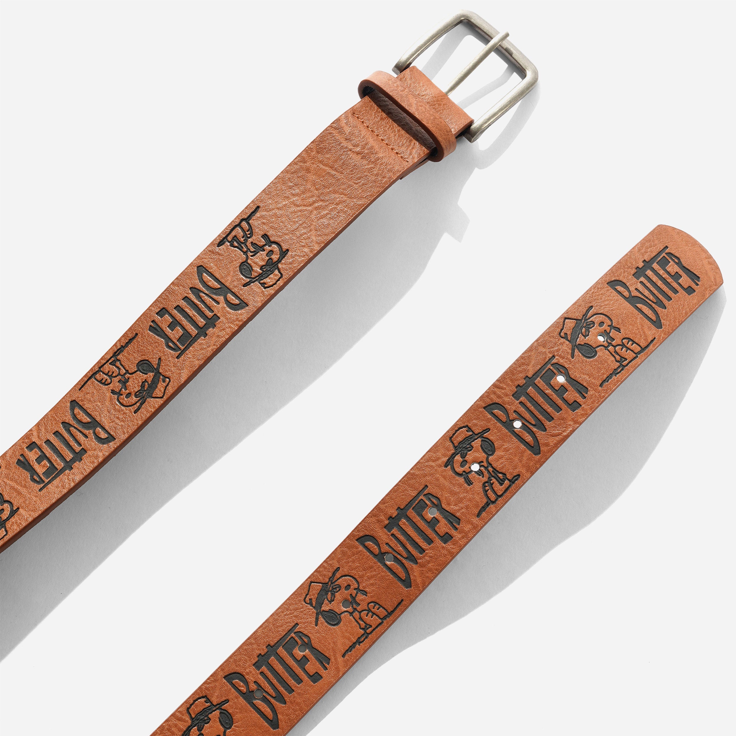 Butter Goods x Peanuts - Spike Belt - Brown