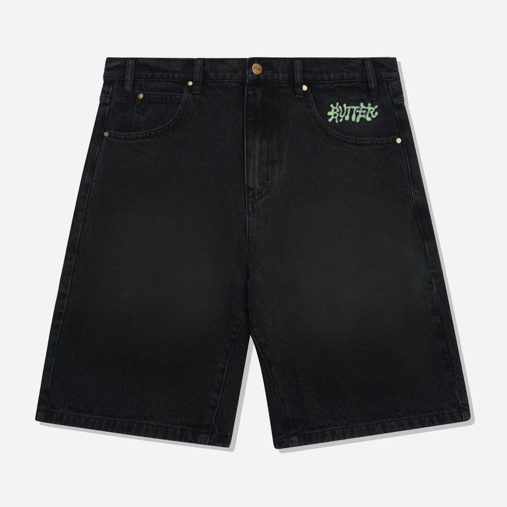 Butter Goods - Ink Denim Shorts - Worn Black