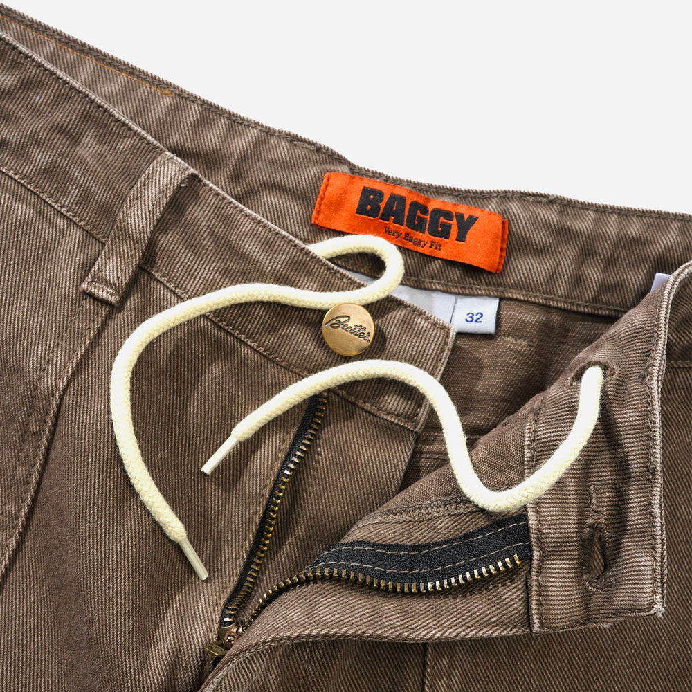 Butter Goods - Patch Pocket Denim Shorts - Sandalwood