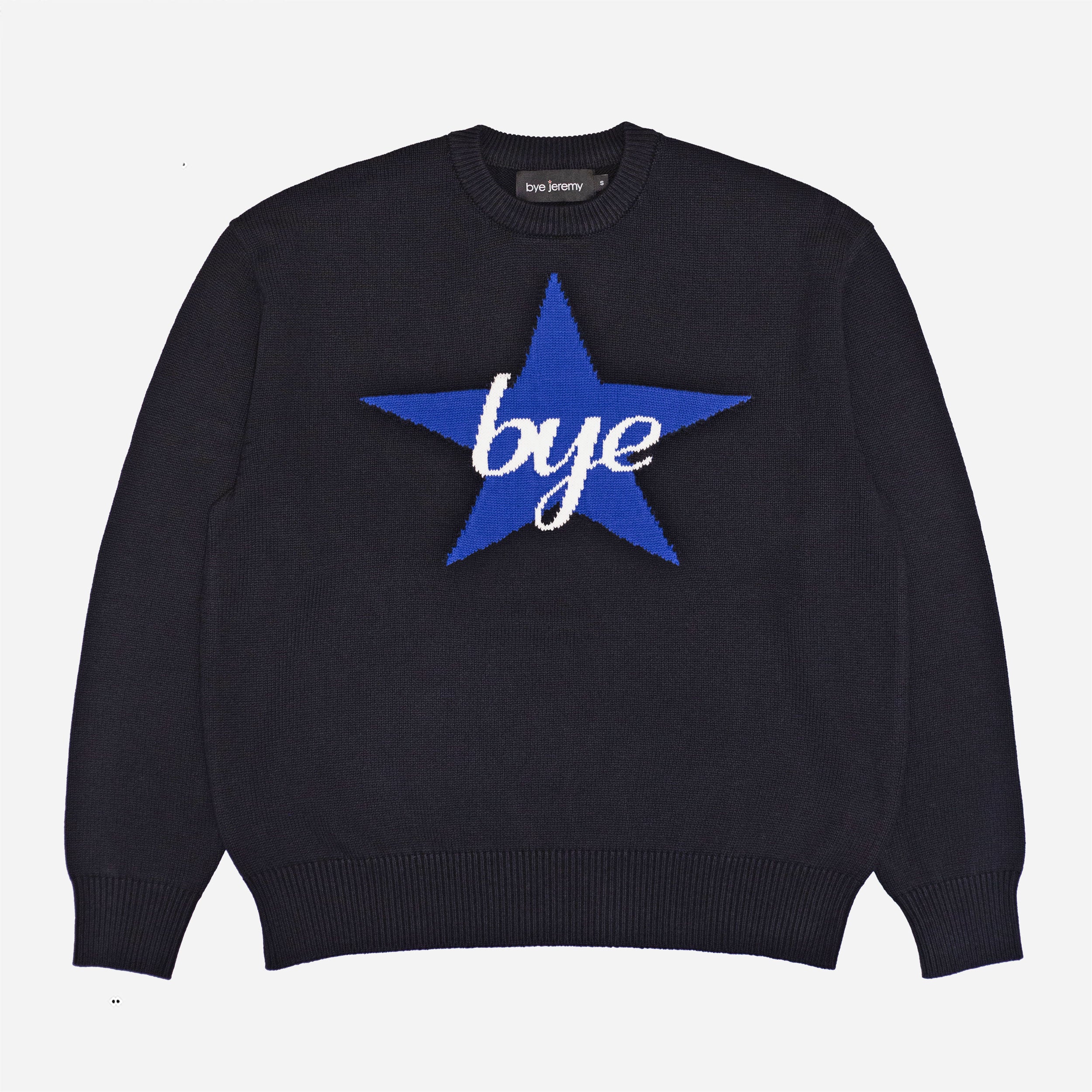 Bye Jeremy - Scar Sweater - Black