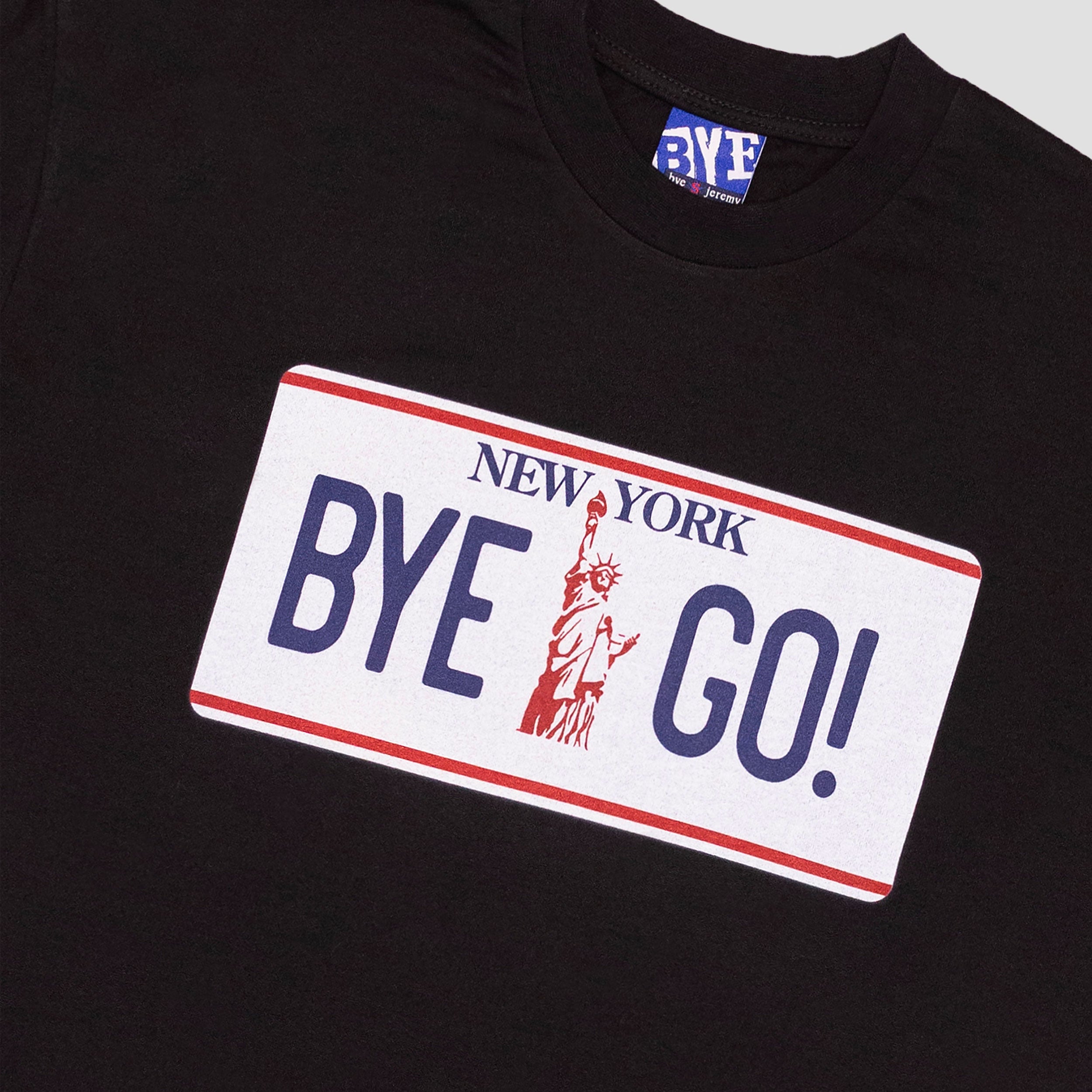 Bye Jeremy - Go Tee - Black