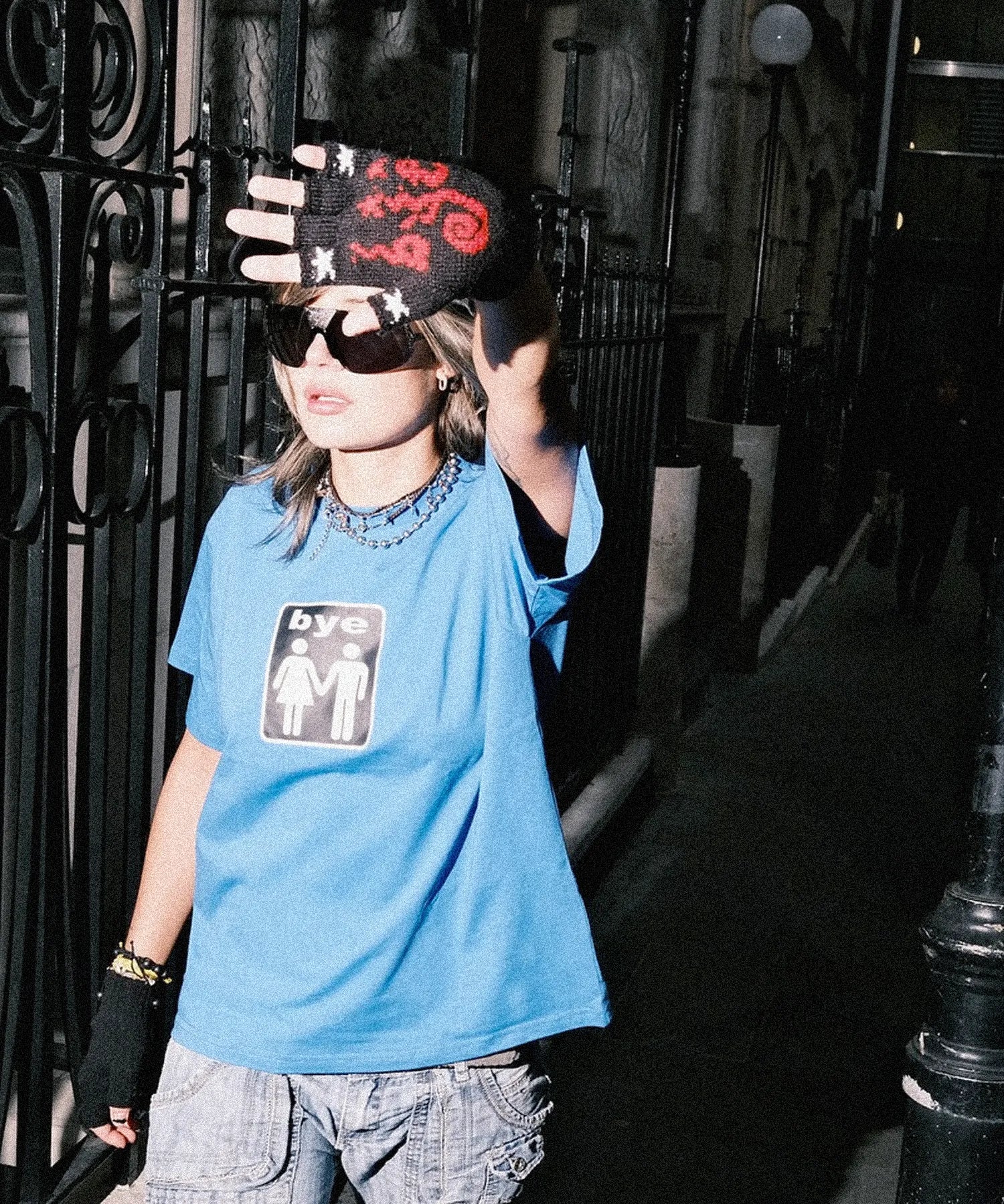 Bye Jeremy t-shirt couple bleu