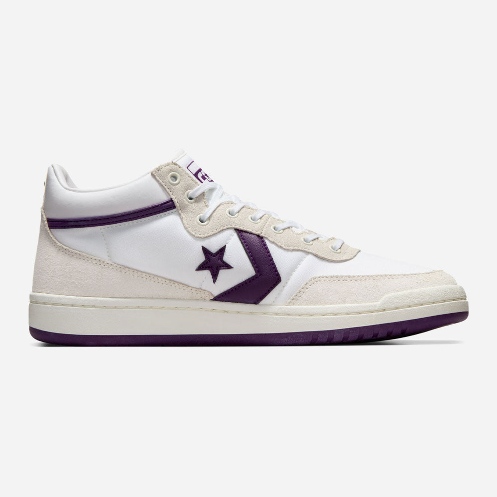 CONS - FASTBREAK PRO MID - White - Vaporous Gray - Purple