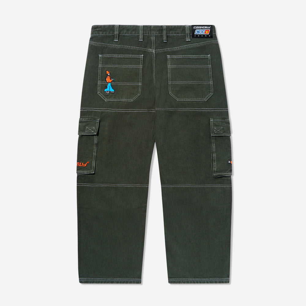 Cash Only - Aleka Cargo Jeans - Washed Army