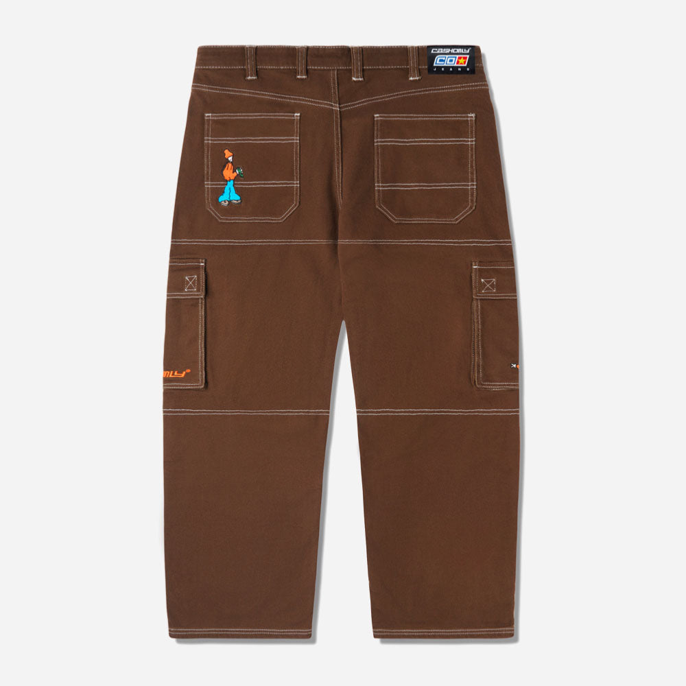 Cash only - Aleka Cargo Jeans - Brown