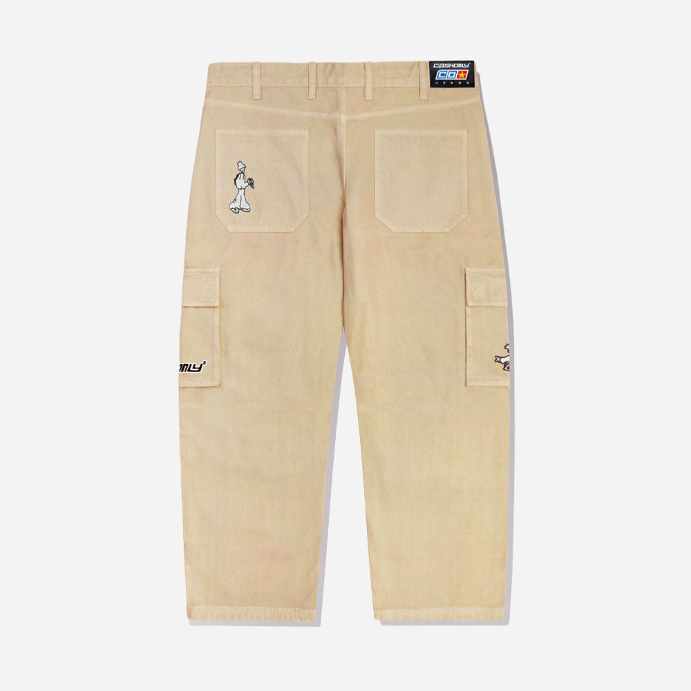 Cash only - Aleka Cargo Jeans - Khaki