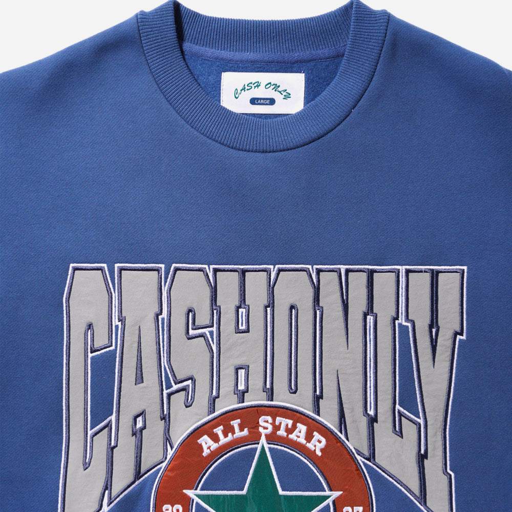 Cash only - All Star Applique Crewneck - Slate