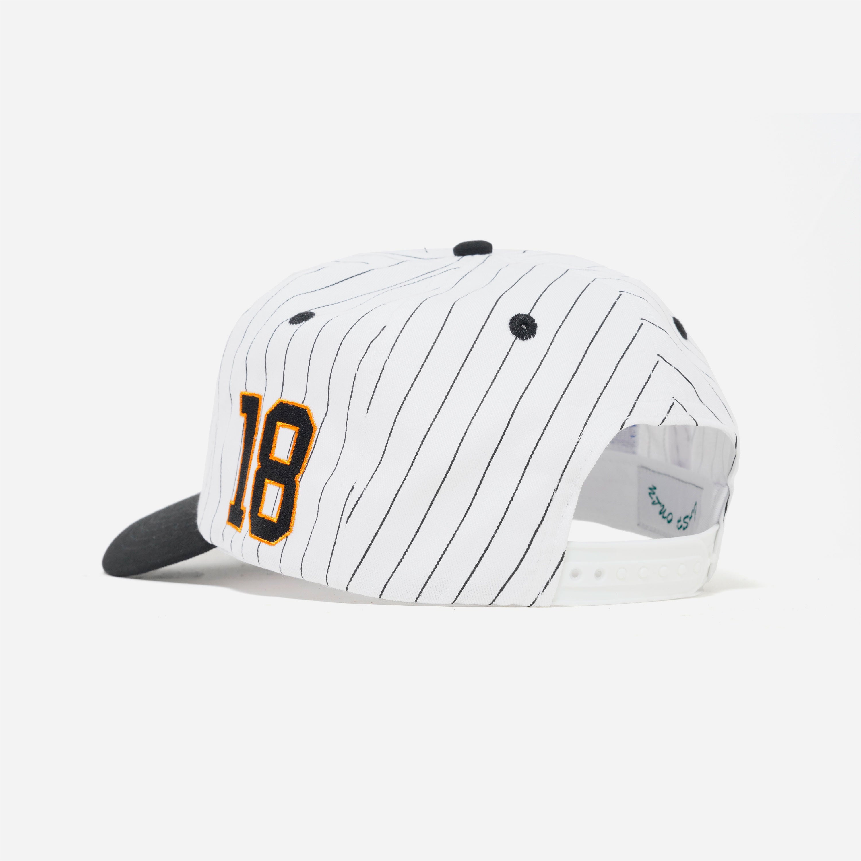 Cash Only - Ballpark 6 Panel Cap - White