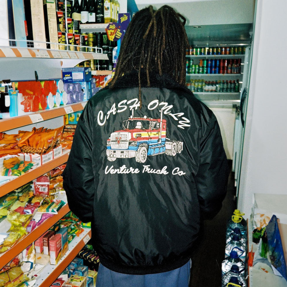 Cash only x Venture - Trucker Jacket - Black
