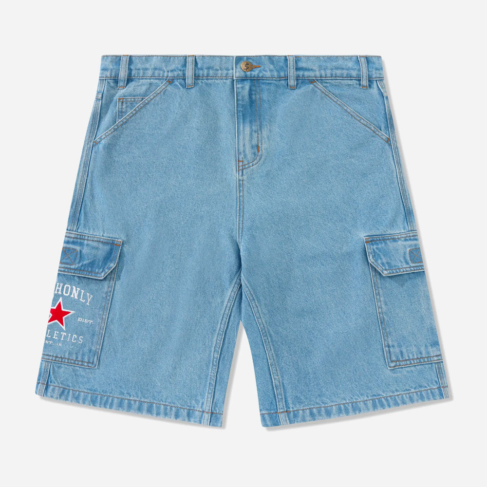 Cash only - Athletics Denim Shorts - Washed Indigo