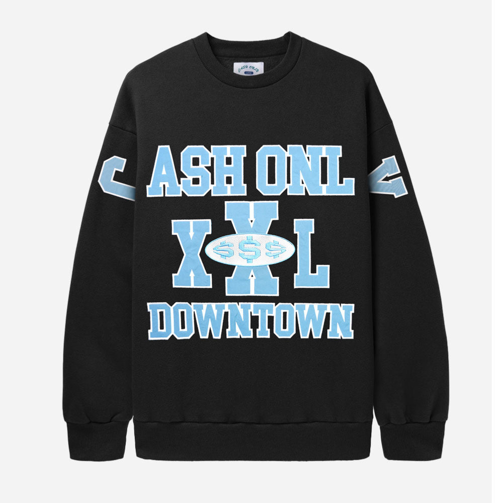 Cash Only - Authority Crewneck Sweatshirt - Black