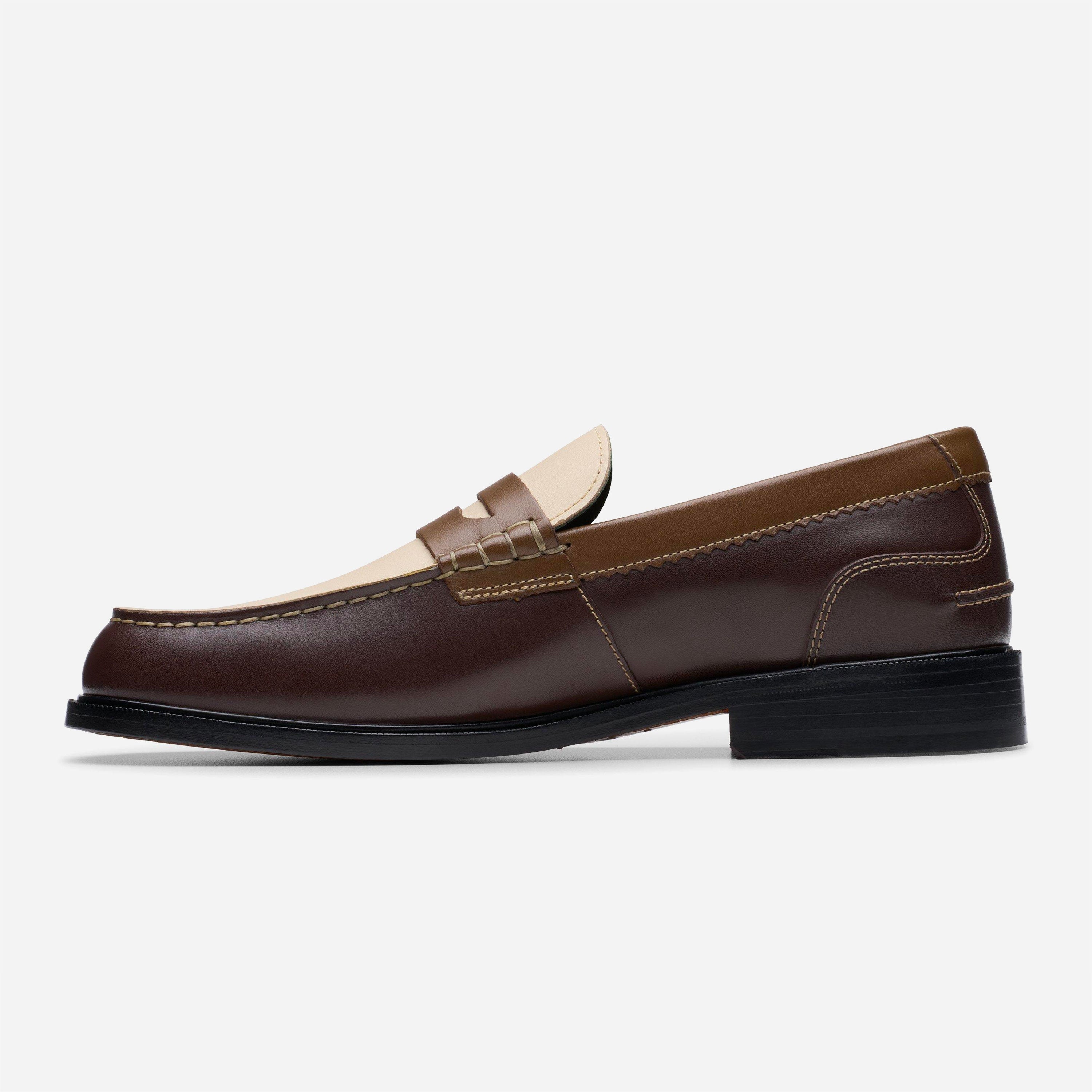 Clarks Originals - Craft James Loafer  - Brown Combi