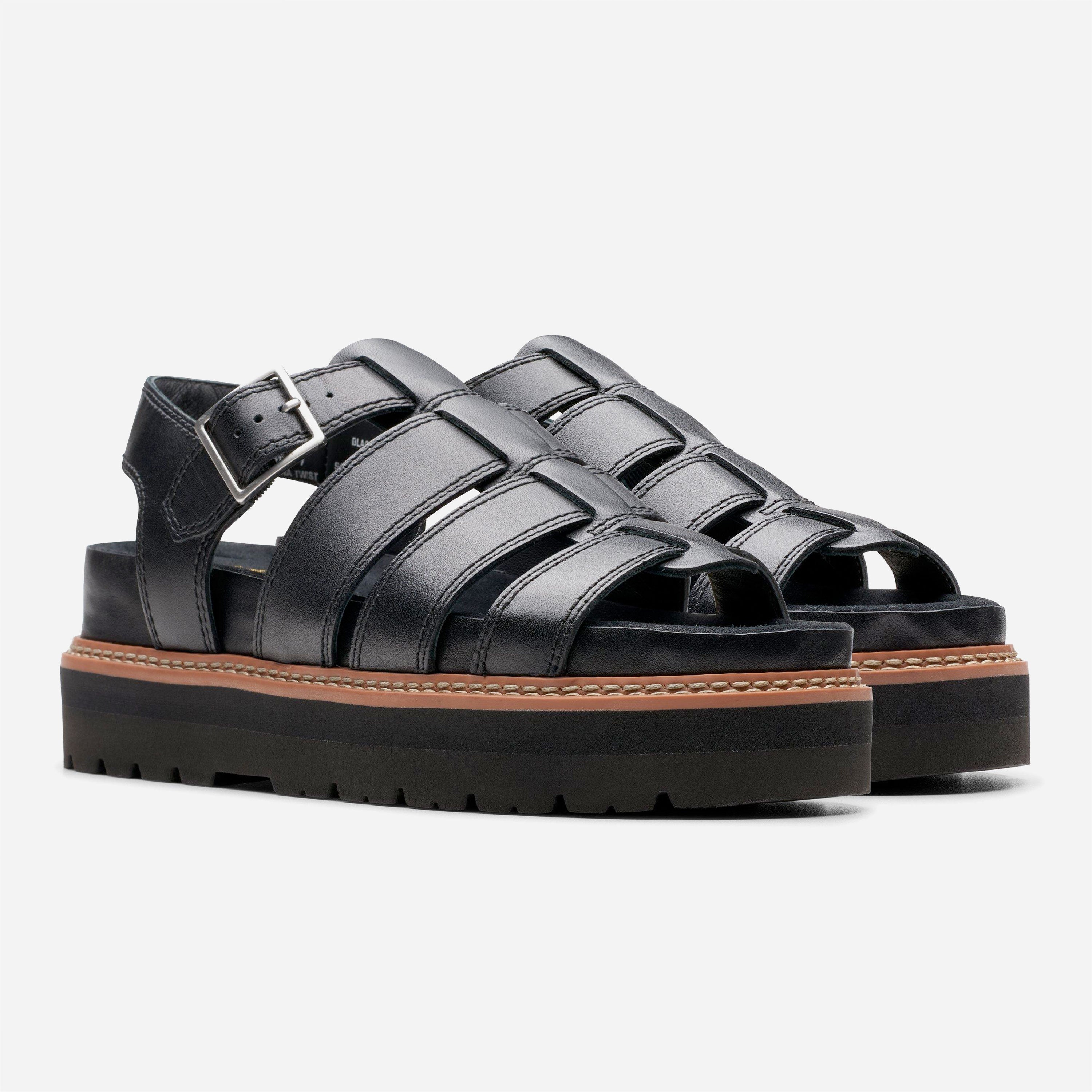 Clarks - Orianna Twist - Black Leather