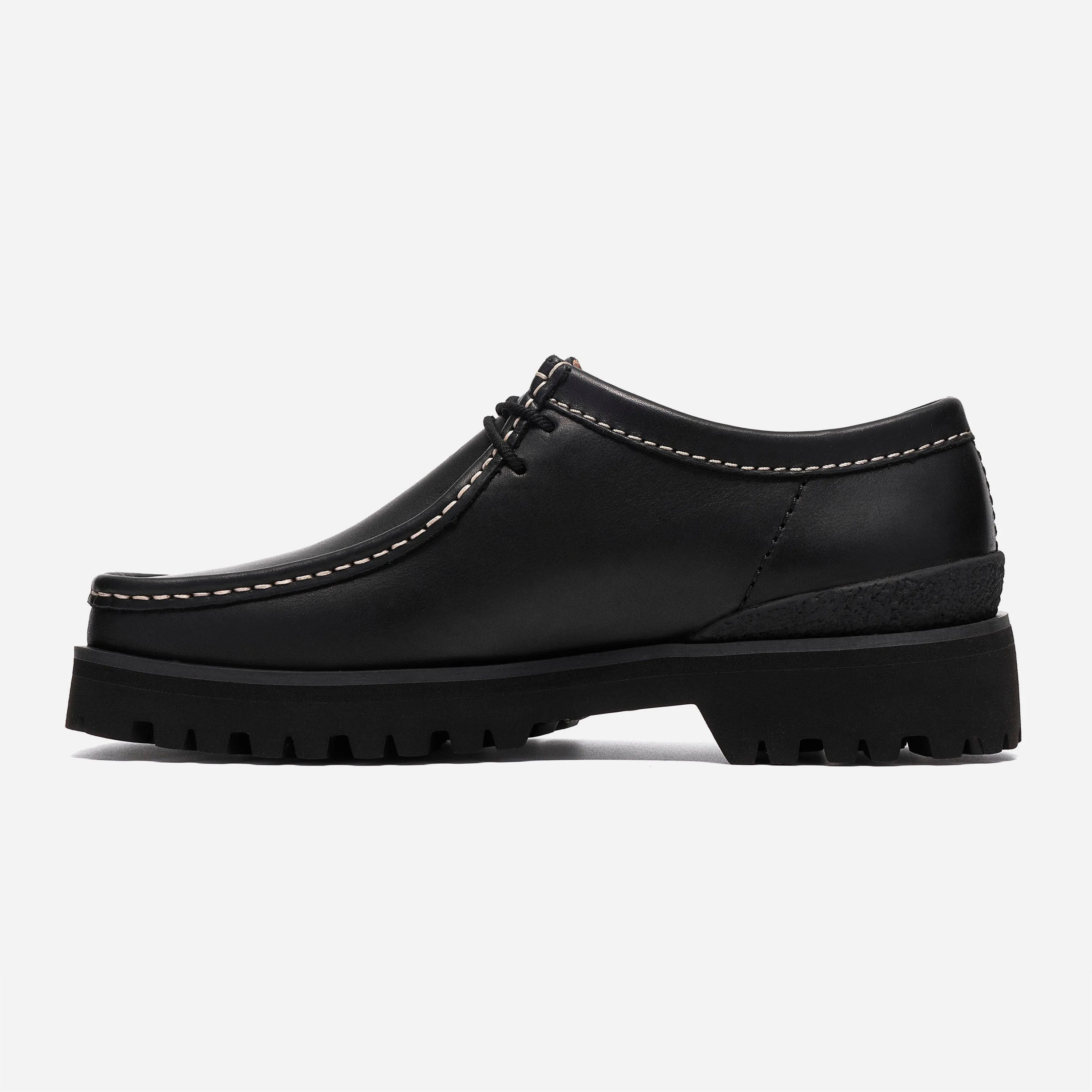 Chaussures Clarks Originals Walla Yukoner - Black Leather