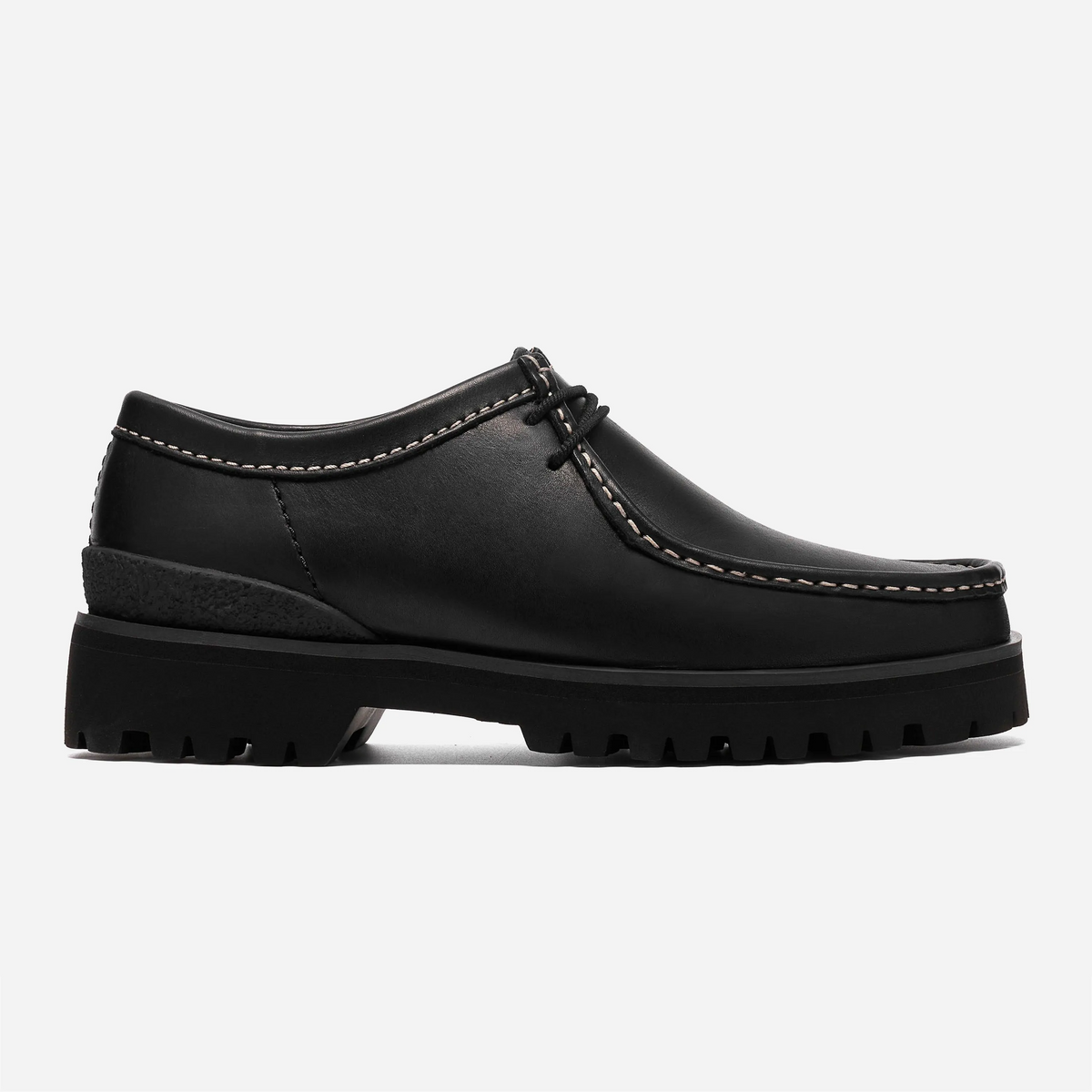 Clarks Walla Yukoner Black - Winterized Leather Wallabee