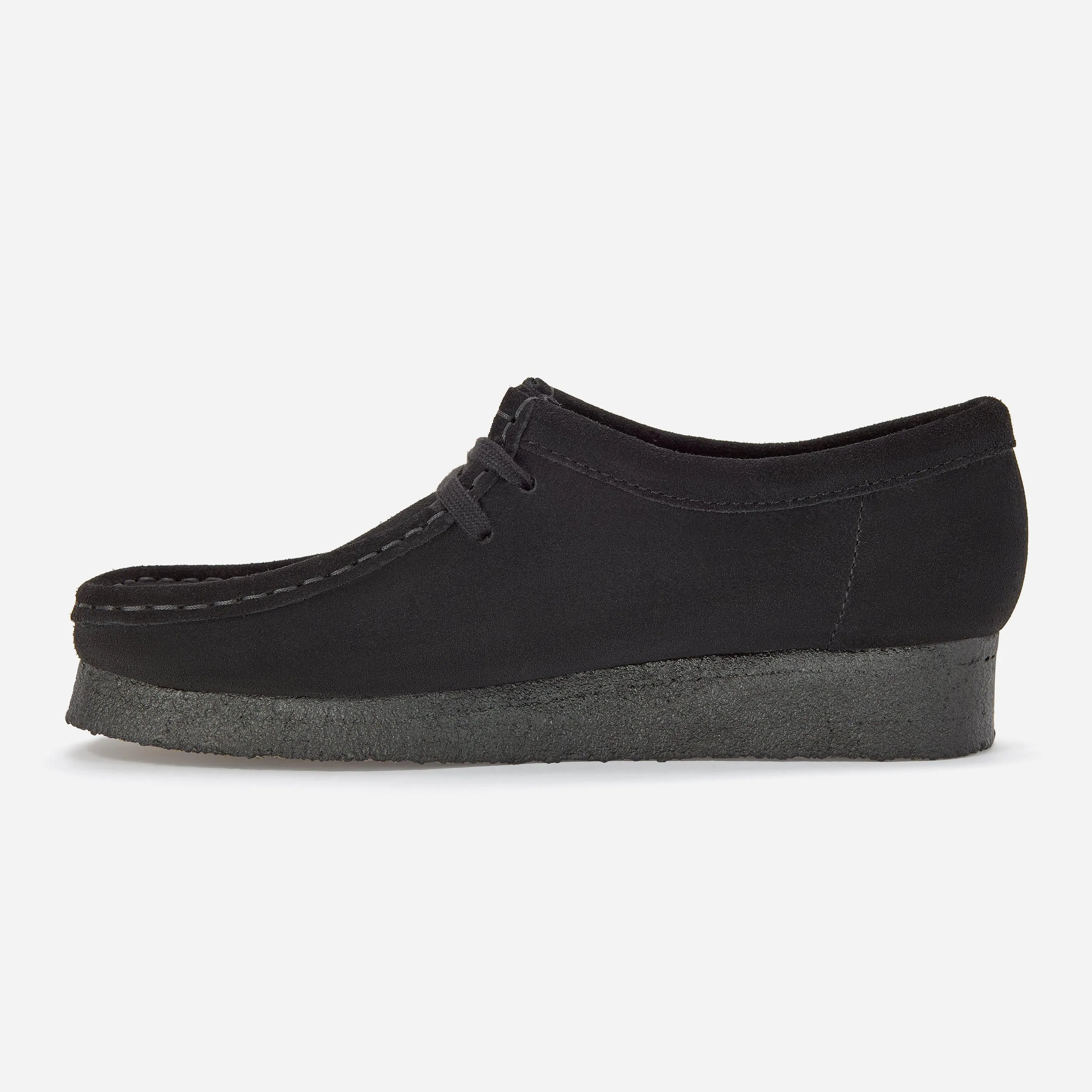 Chaussures Clarks Originals - Wallabee Homme Daim Noir