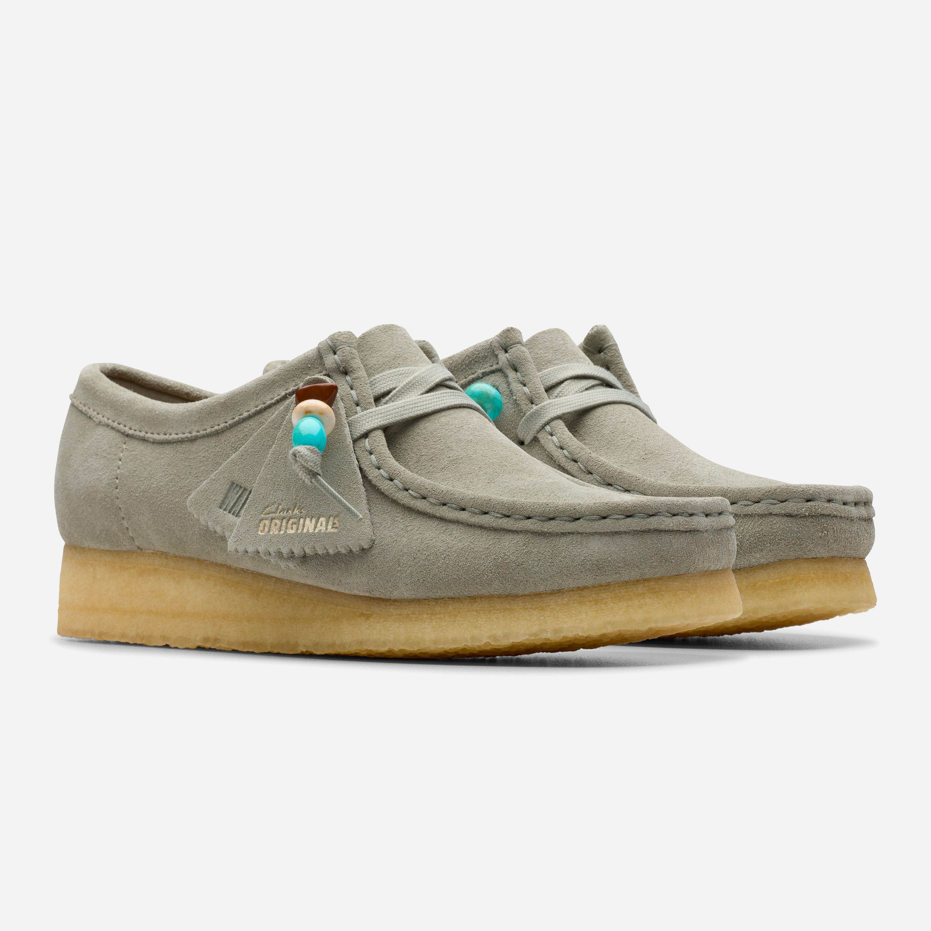 Clarks Originals - Wallabee Womens -Sage Suede