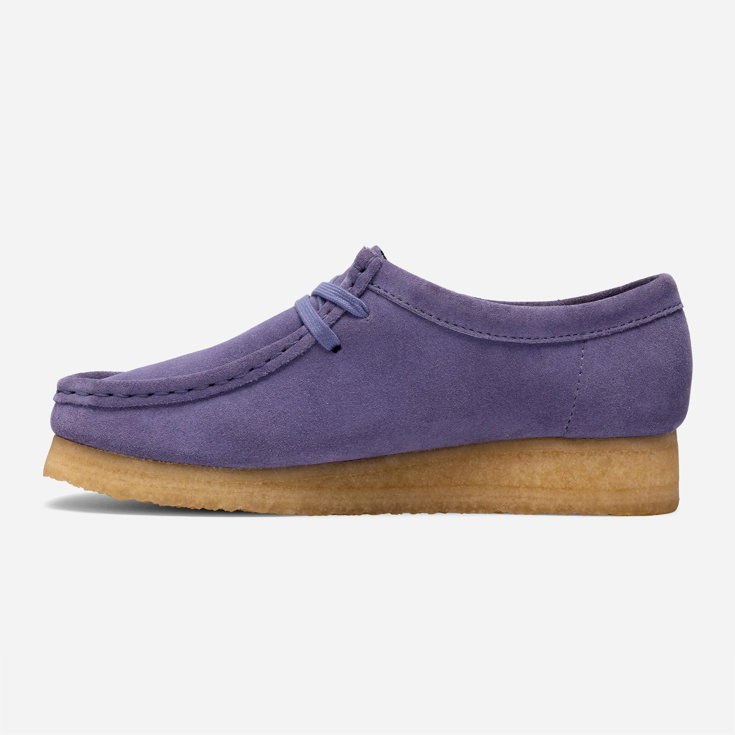 Chaussures Clarks Originals Wallabee Femme - Purple Interest