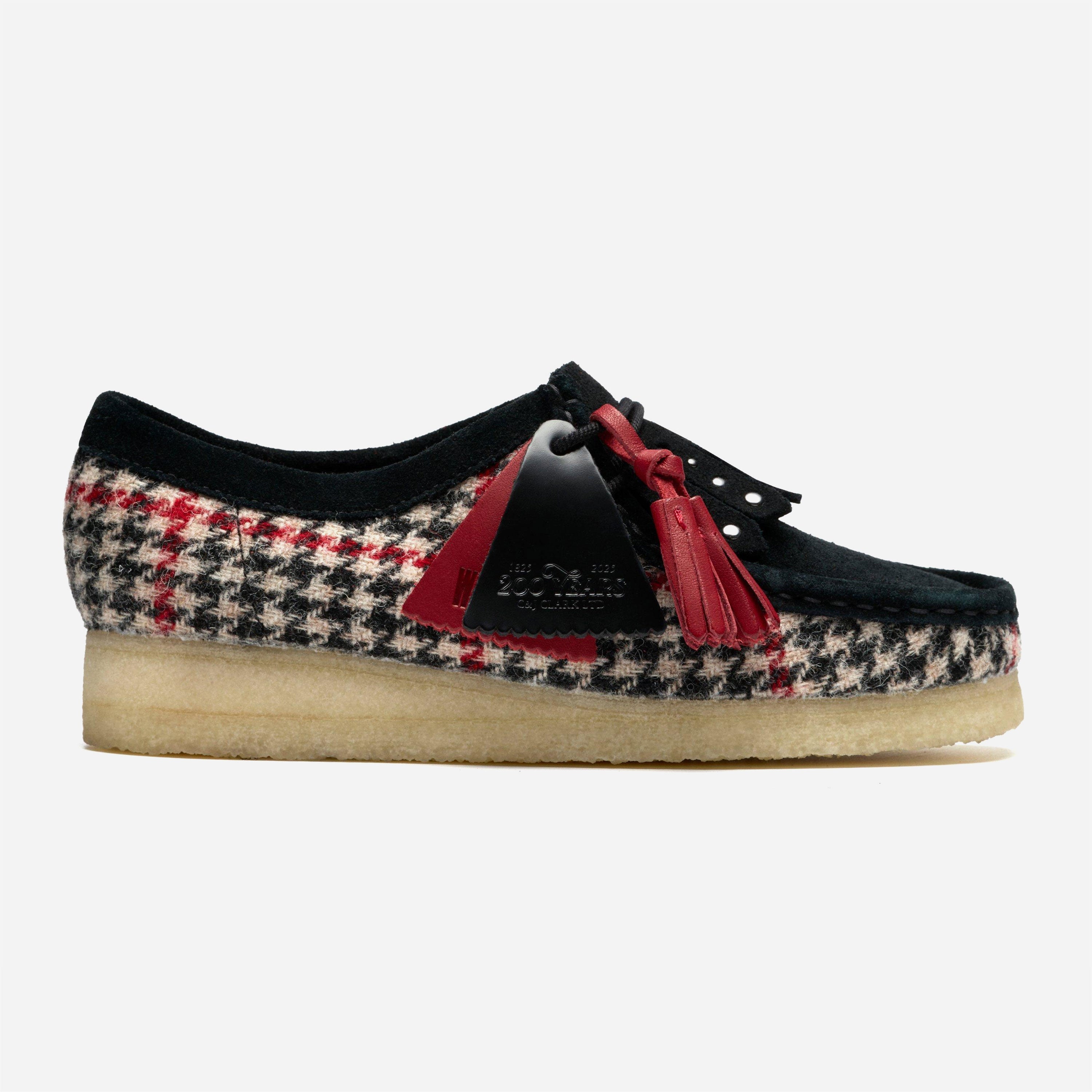 Clarks Originals - Wallabee Women Harris Tweed Pack - Black