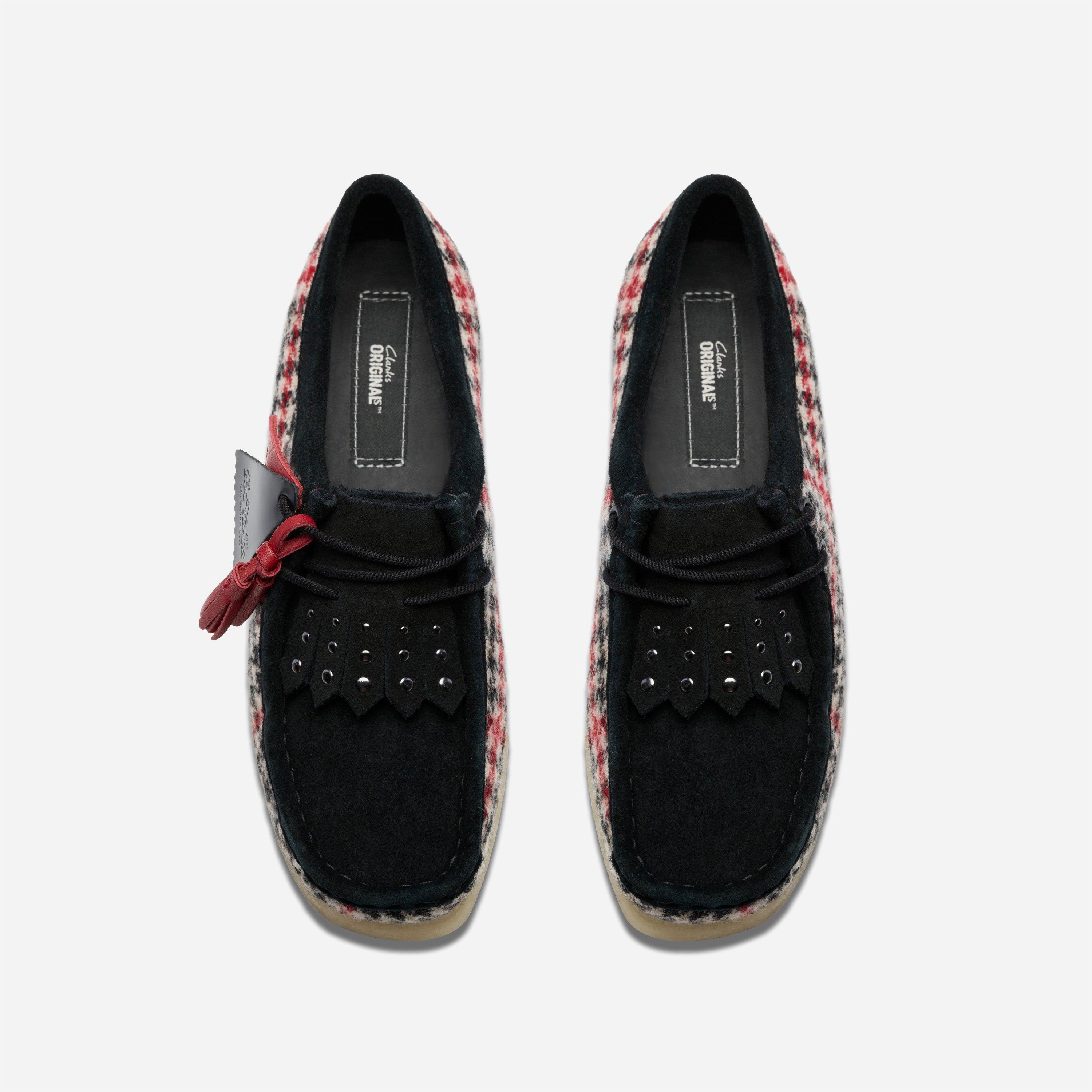 Clarks Originals - Wallabee Women Harris Tweed Pack - Black