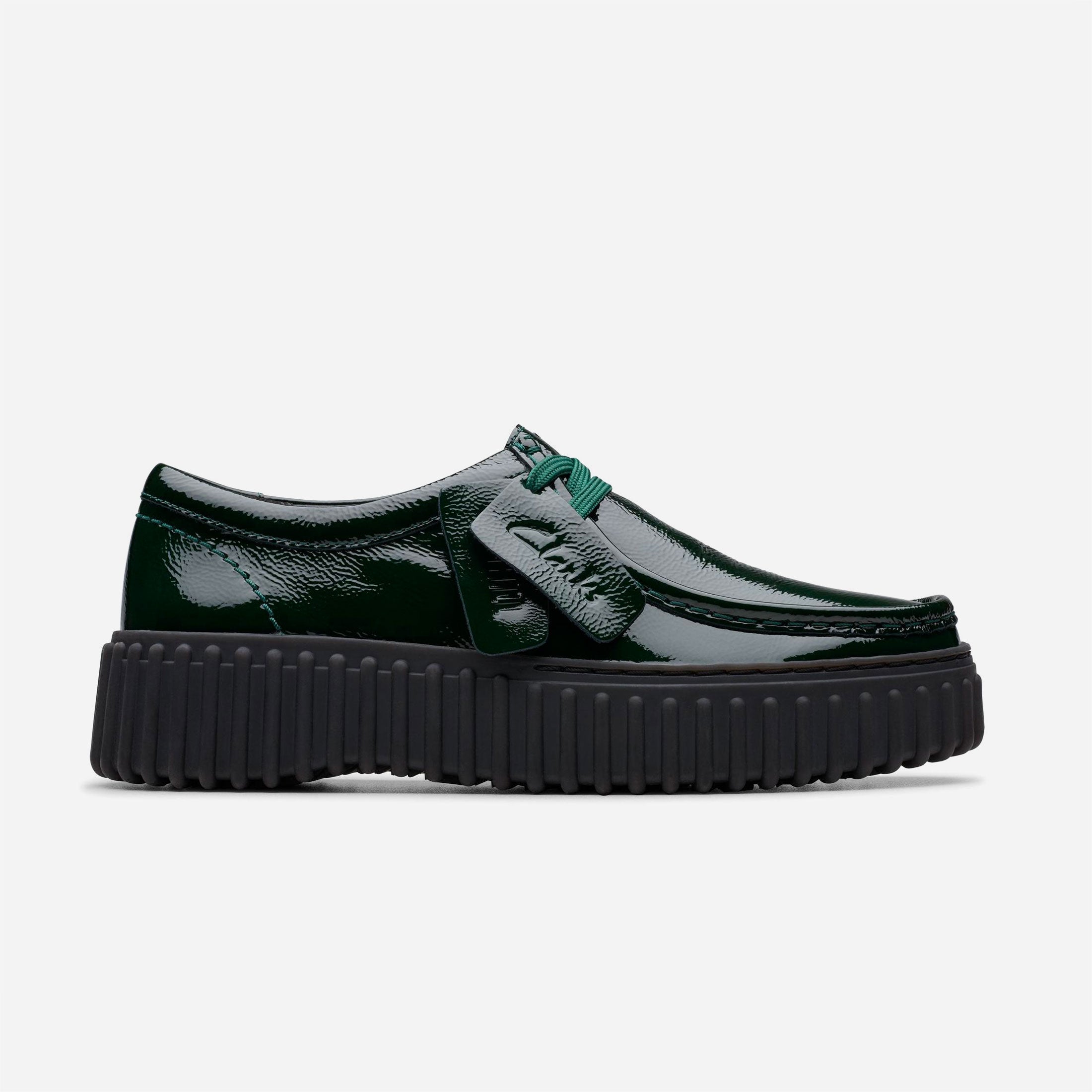 Clarks - Torhill Bee - Green Patent