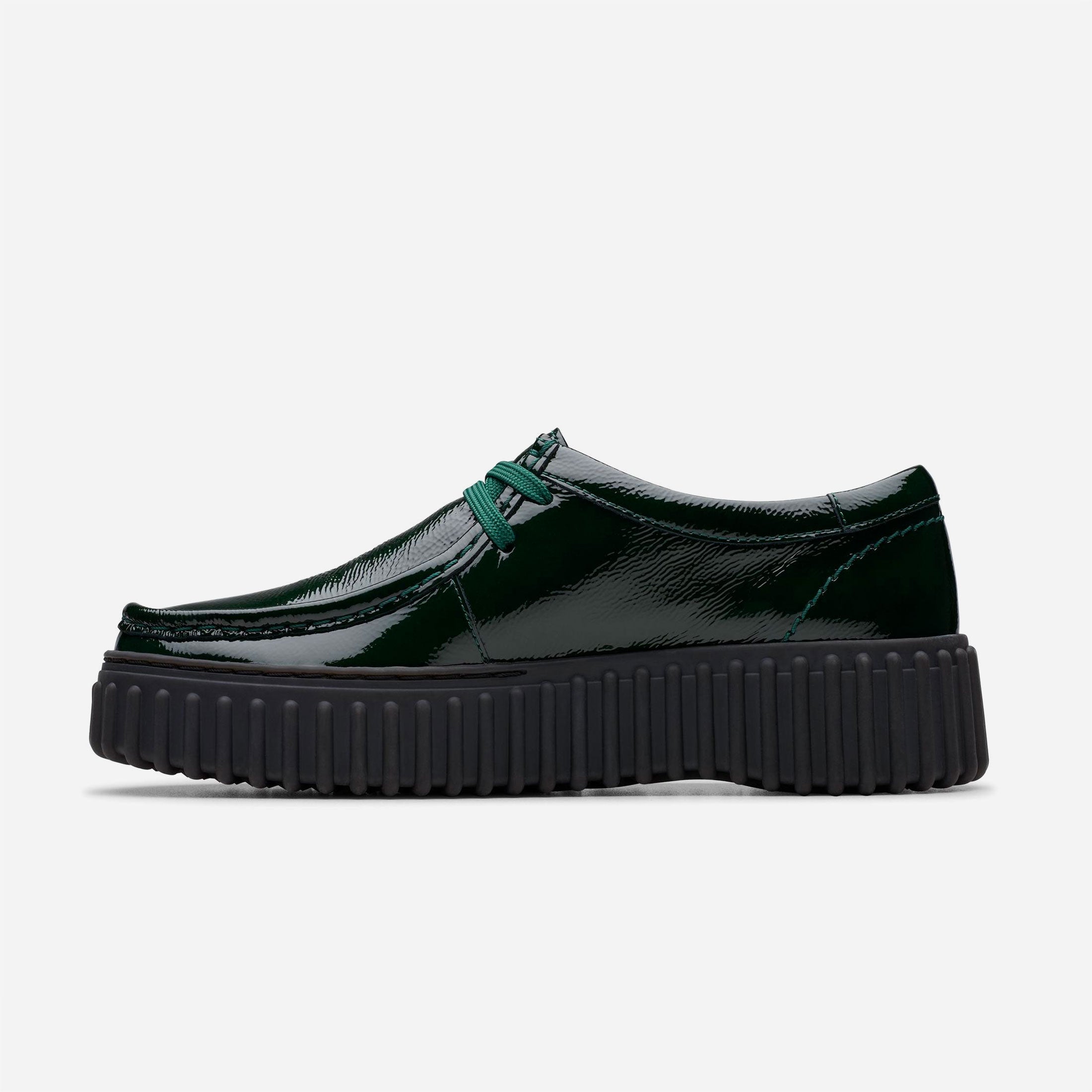 Clarks - Torhill Bee - Green Patent