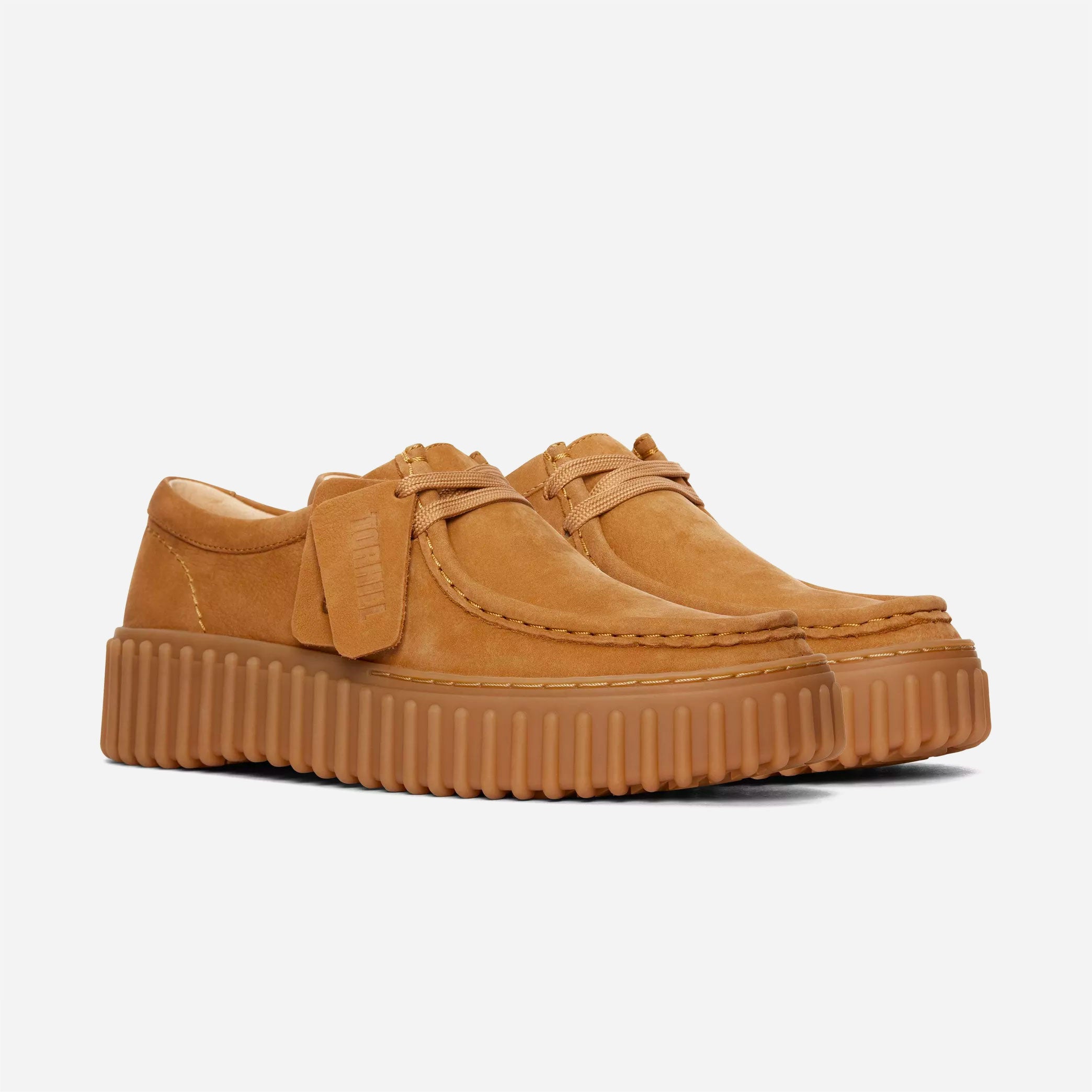 Clarks - Torhill Bee - Light Tan / Nubuck