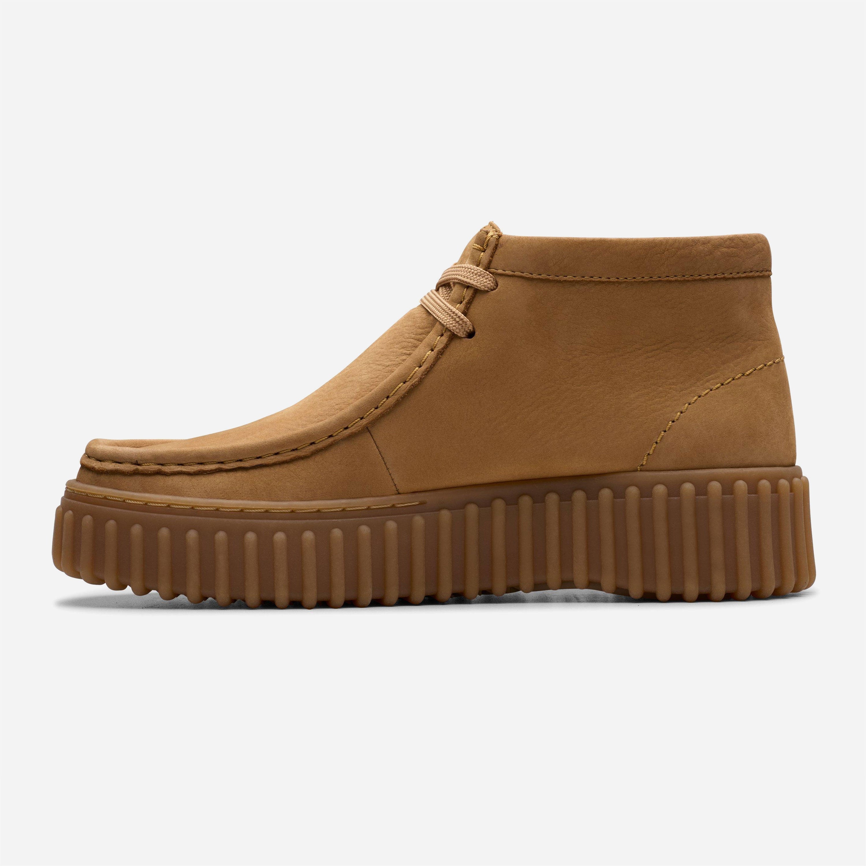 Clarks - Torhill Moss - Light Tan / Nubuck