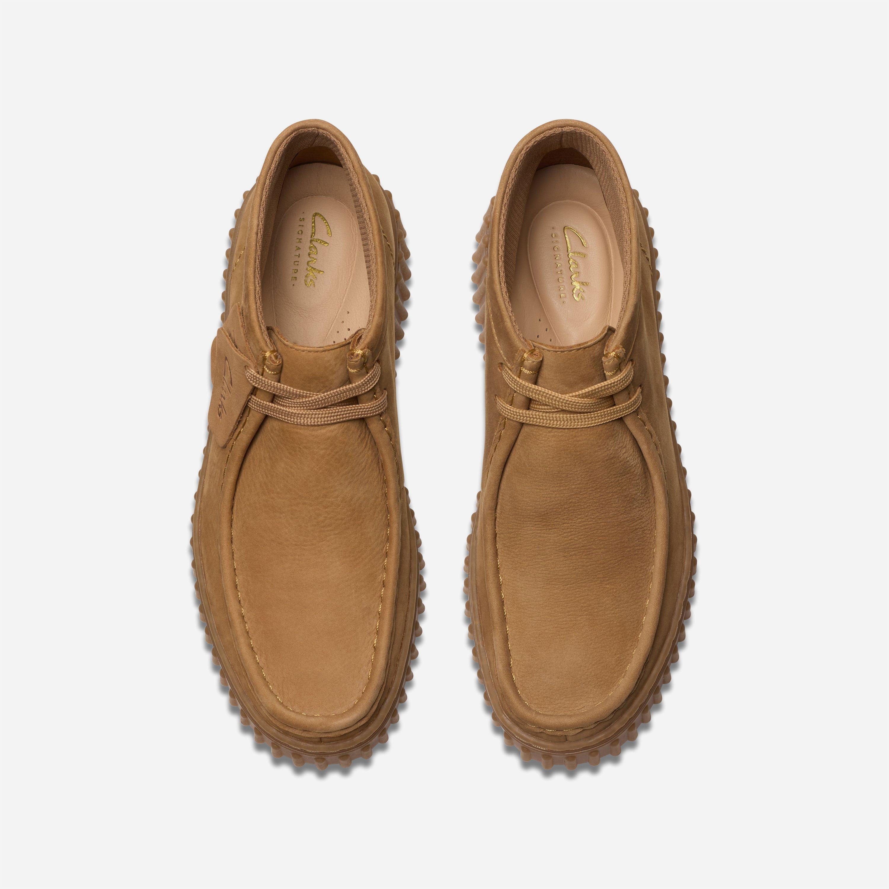 Clarks - Torhill Moss - Light Tan / Nubuck