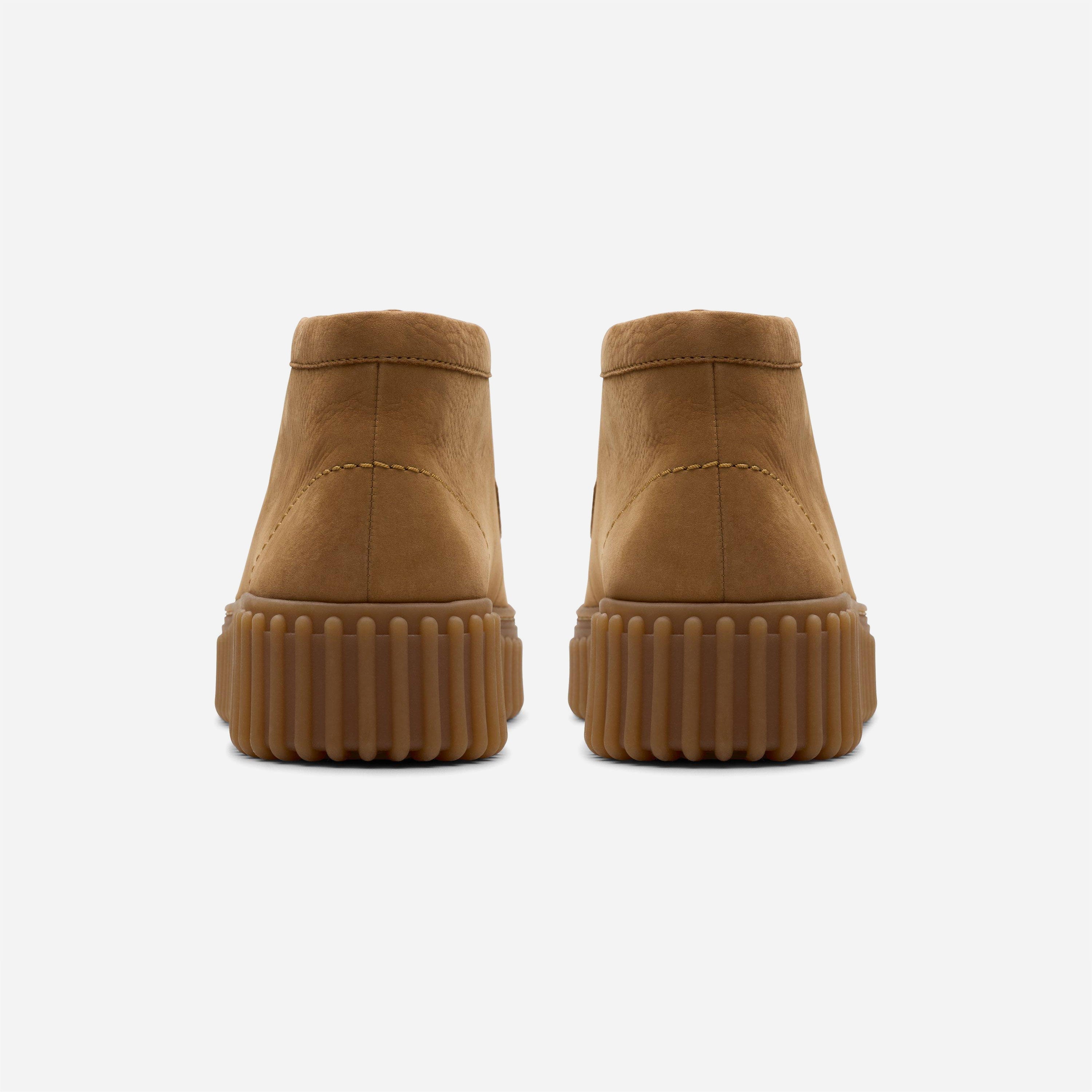 Clarks - Torhill Moss - Light Tan / Nubuck