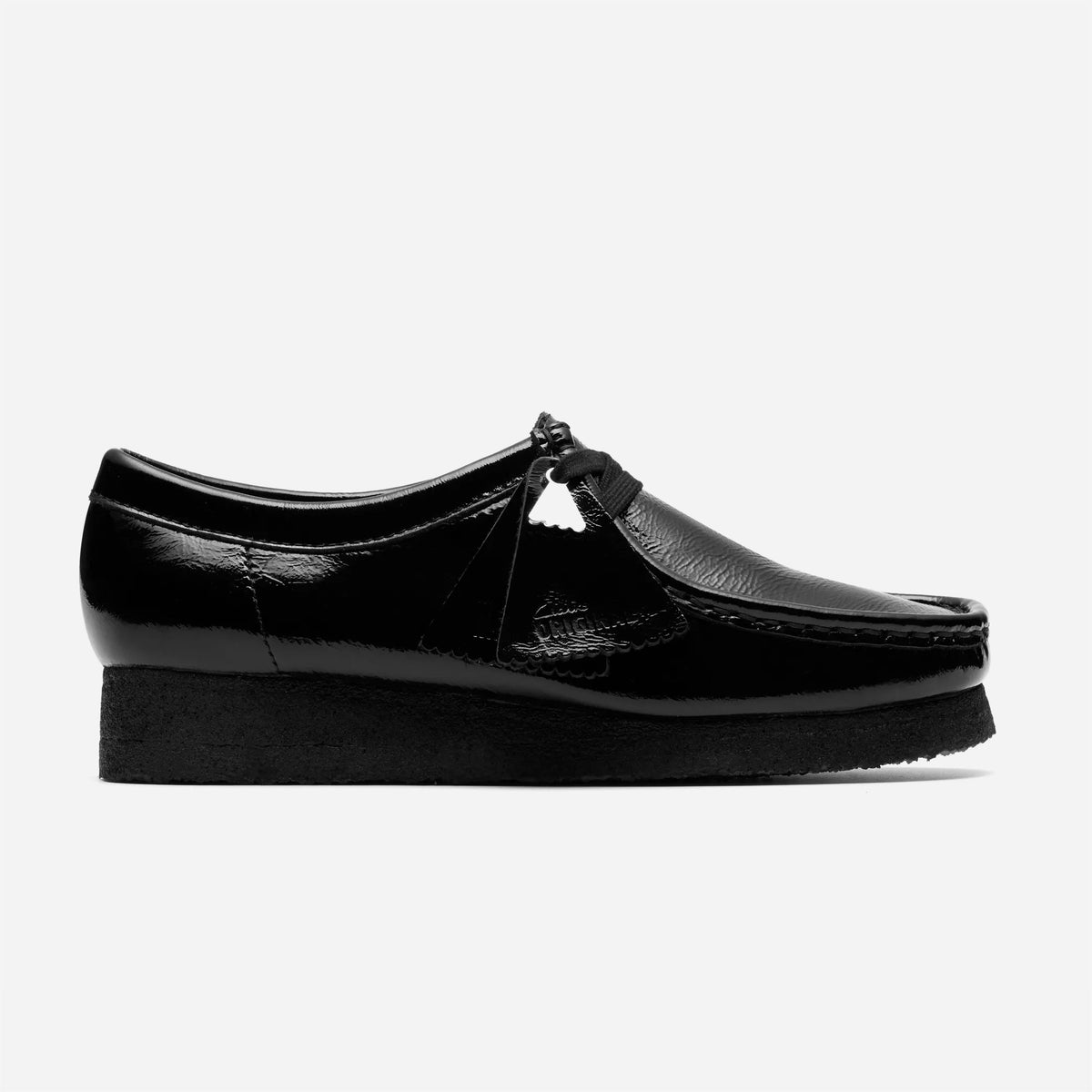 Clarks Originals Wallabee Womens Black Patent