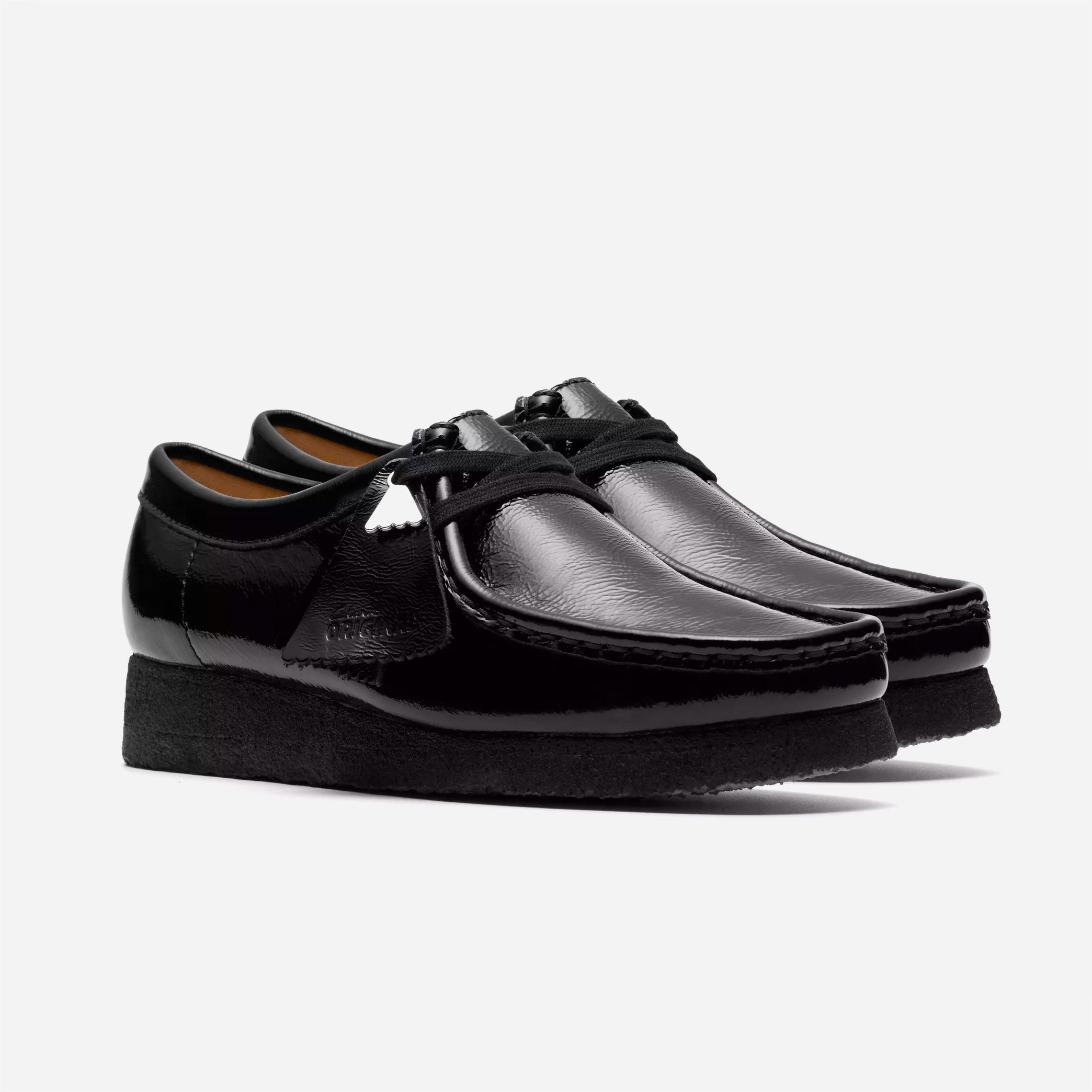 Clarks Originals - Wallabee Womens - Black Patent