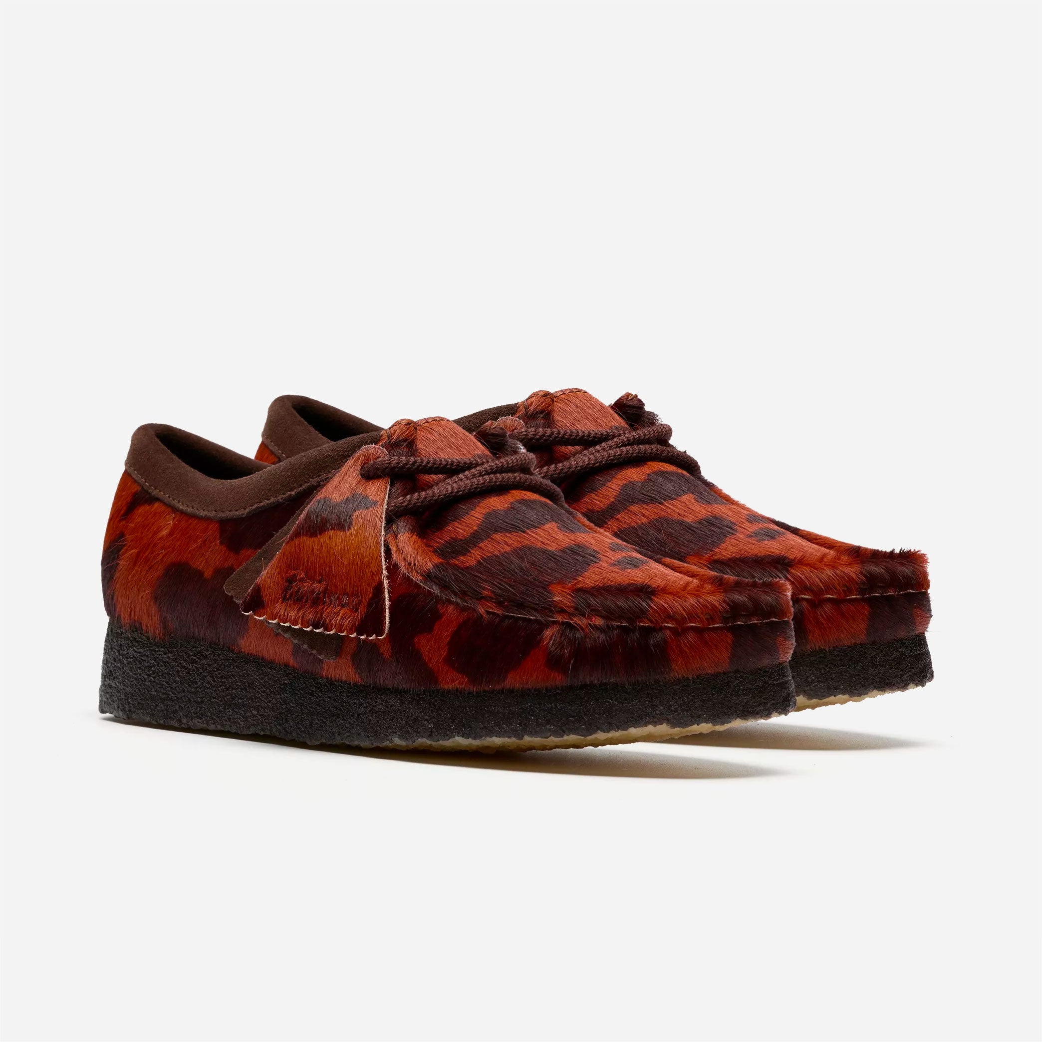 Clarks Originals - Wallabee Women - Brown Cow Print
