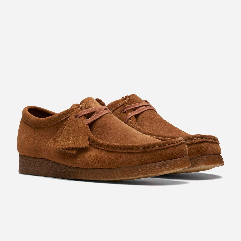 CLARKS ORIGINALS - WALLABEE - Cola