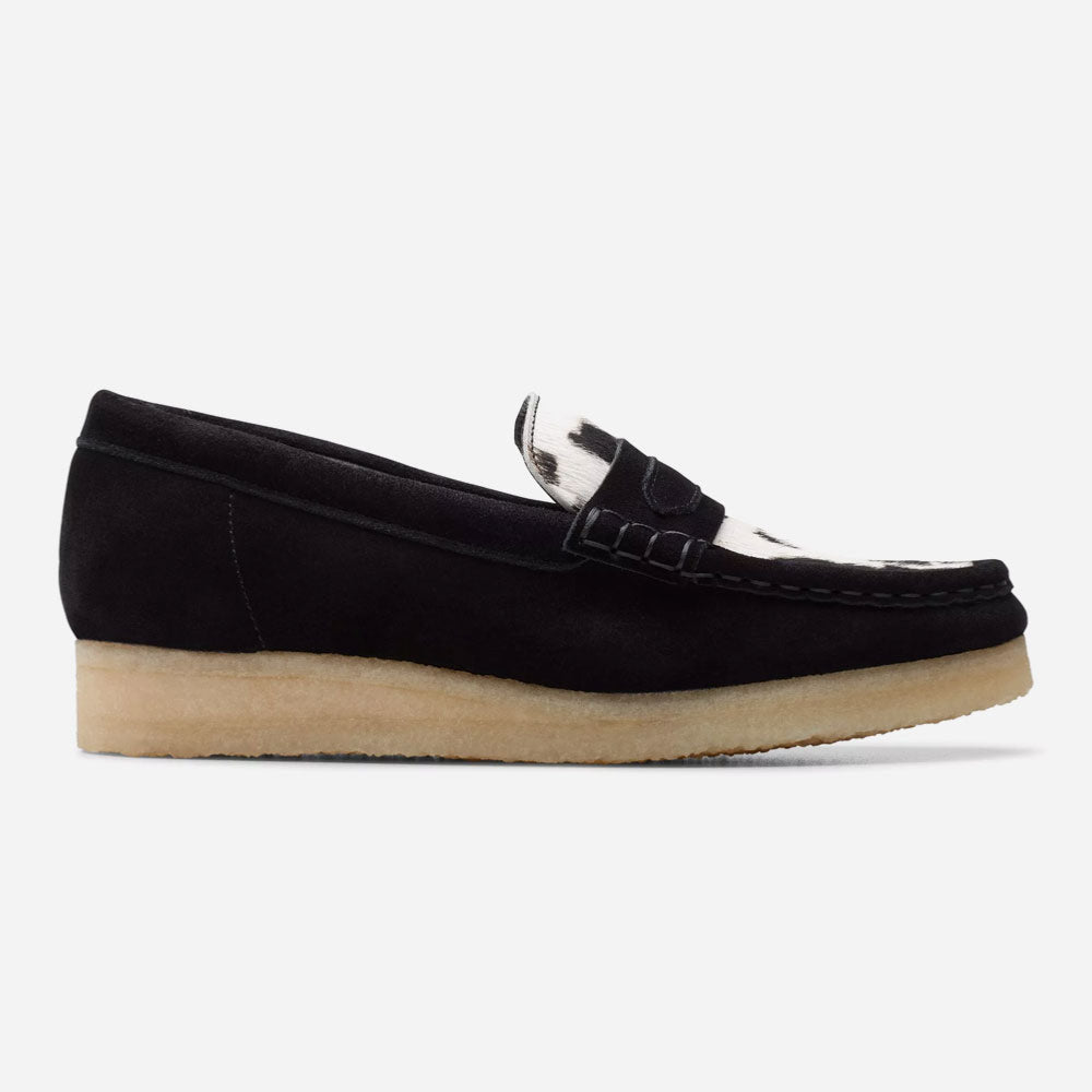 CLARKS ORIGINALS - WALLABEE LOAFER WOMEN - Cow Print Hairon