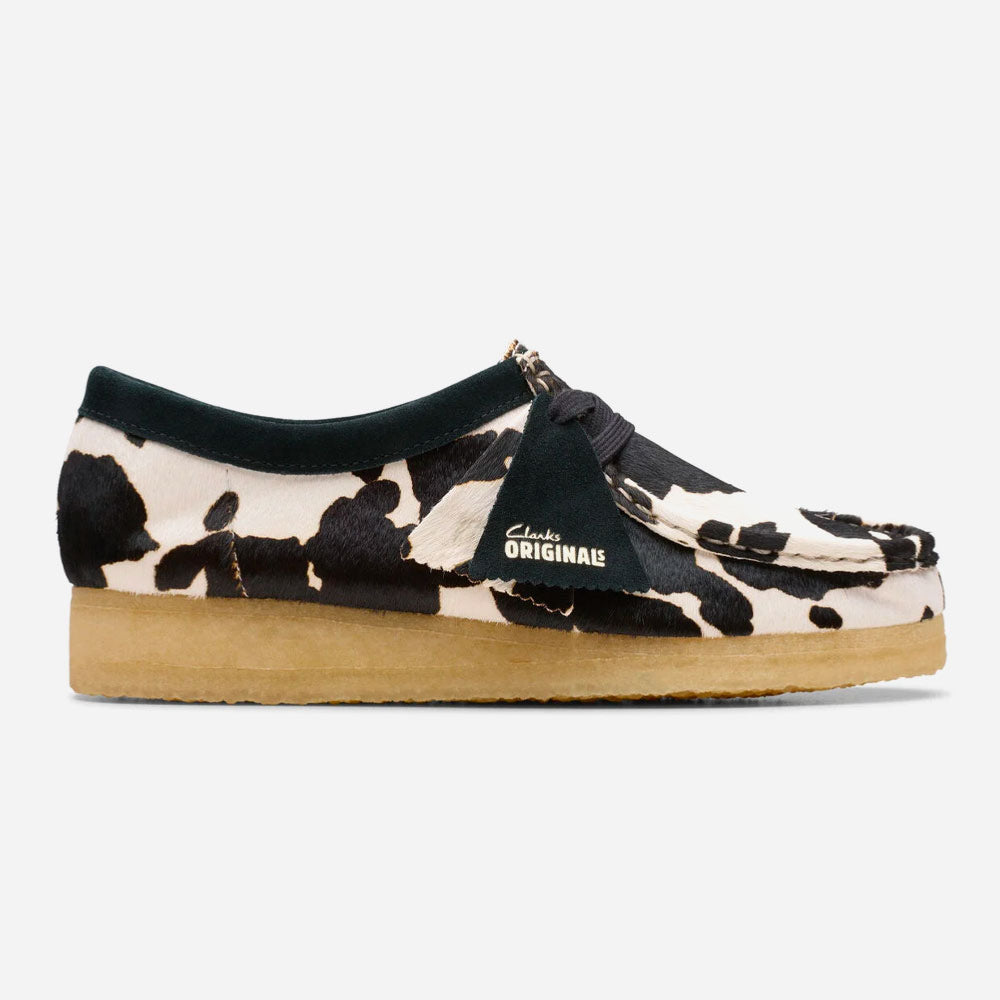 CLARKS ORIGINALS - WALLABEE WOMEN - Cow Print HairOn