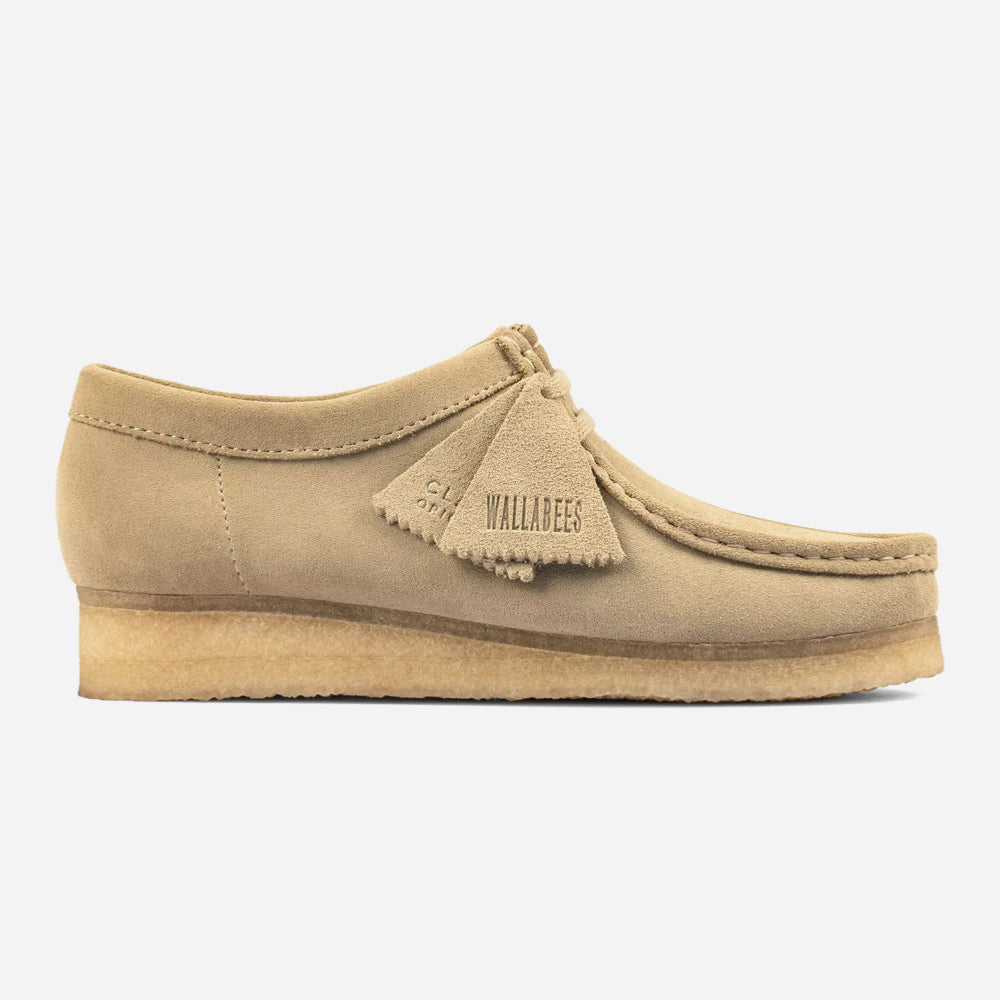 CLARKS ORIGINALS - WALLABEE WOMEN - Maple Suede