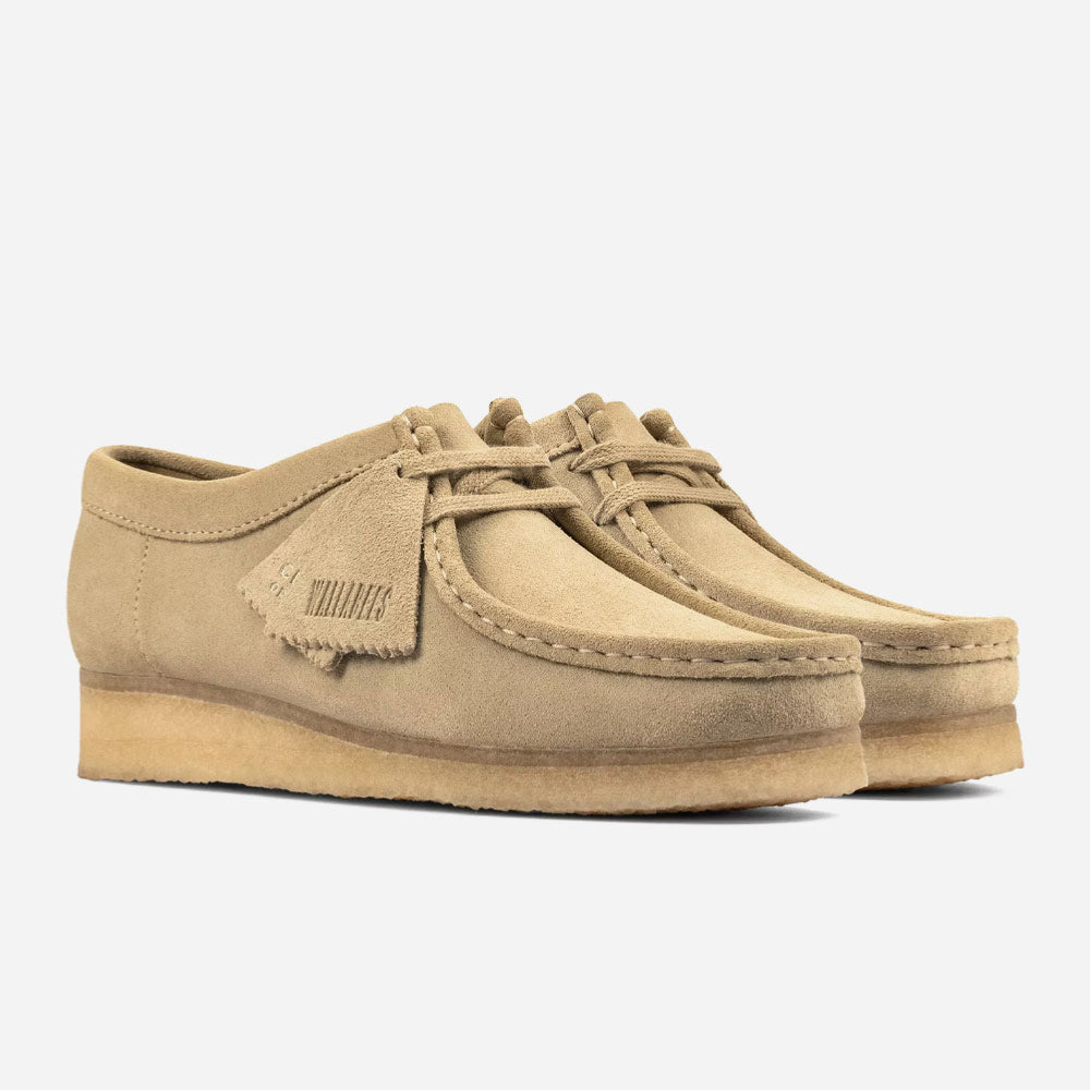 CLARKS ORIGINALS - WALLABEE WOMEN - Maple Suede