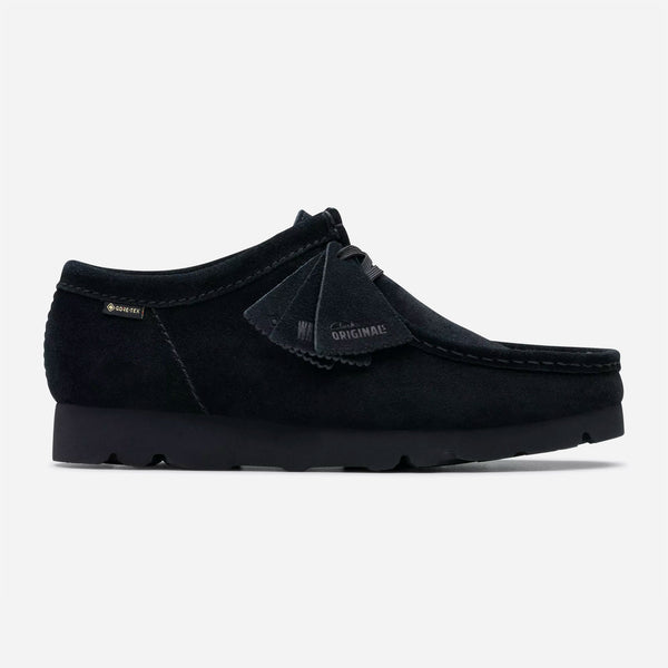 Clarks-WallabeeGTX-Black-Suede