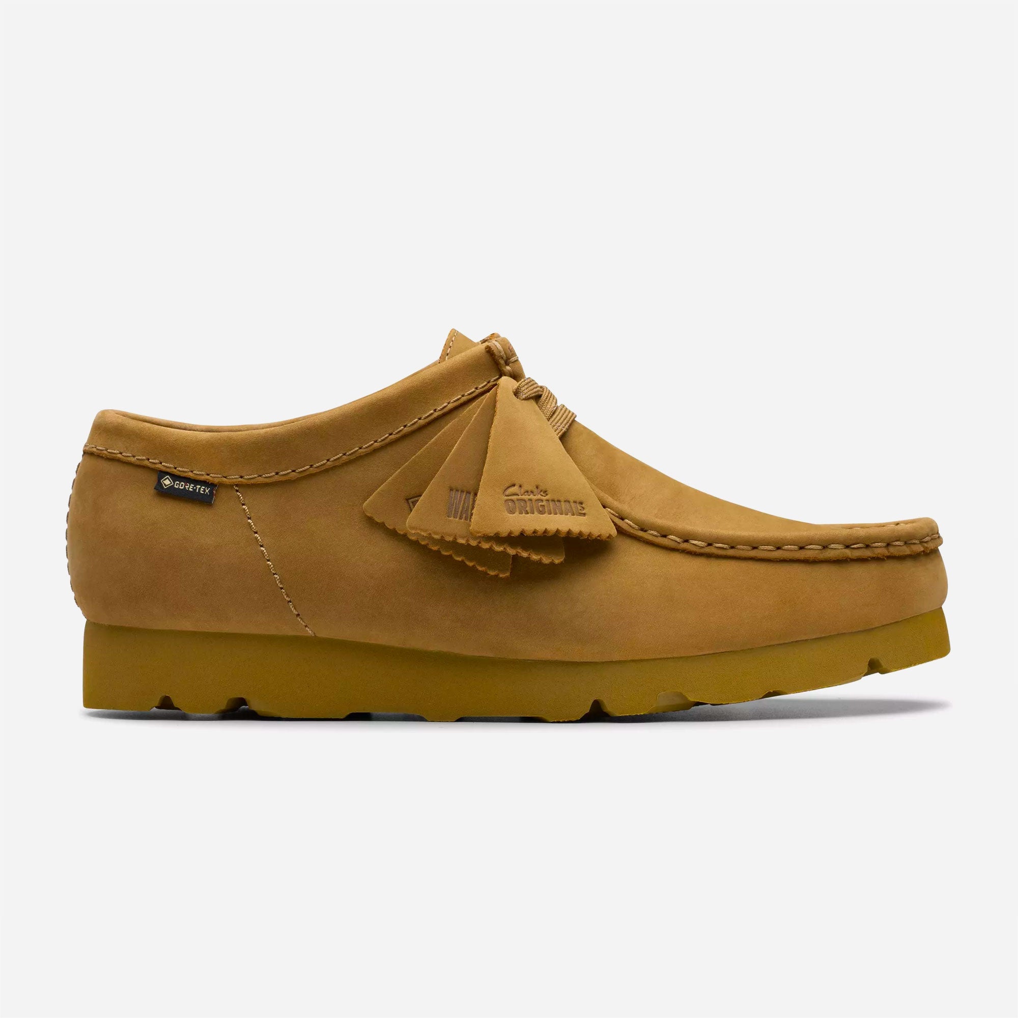 CLARKS ORIGINALS - WALLABEE GTX - Oakmoss Nubuck