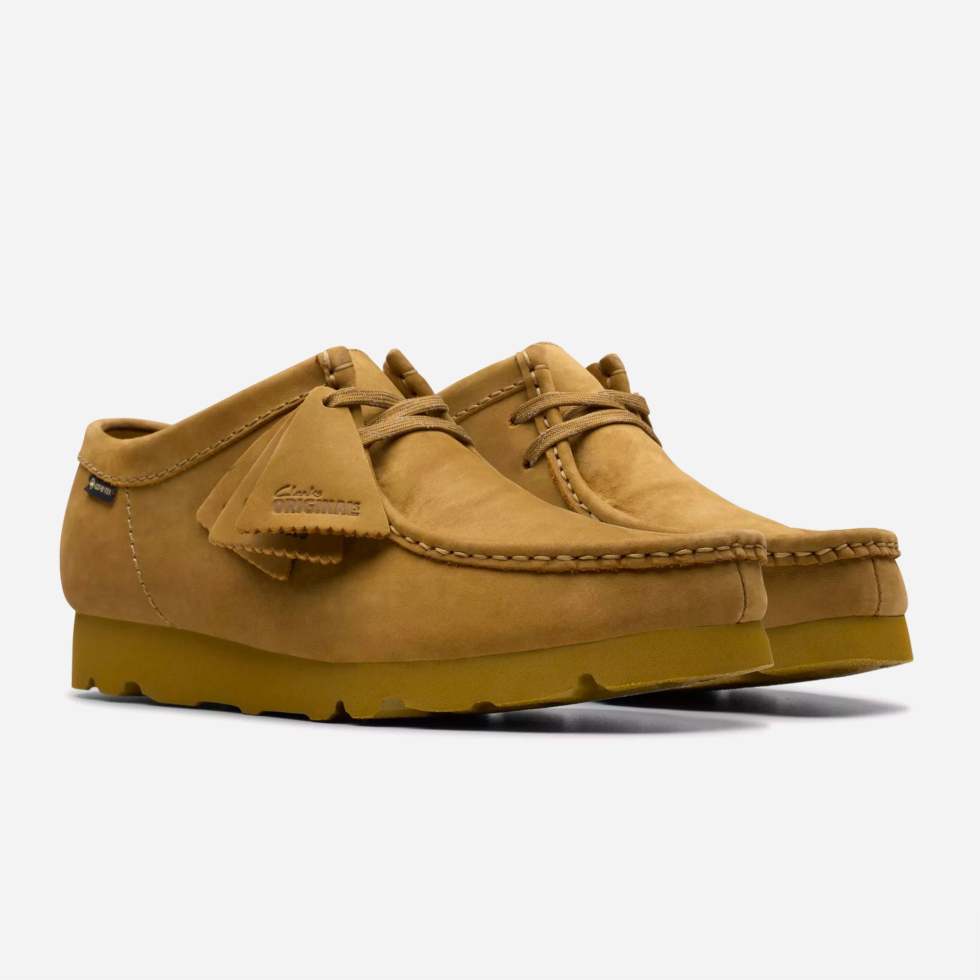 CLARKS ORIGINALS - WALLABEE GTX - Oakmoss Nubuck