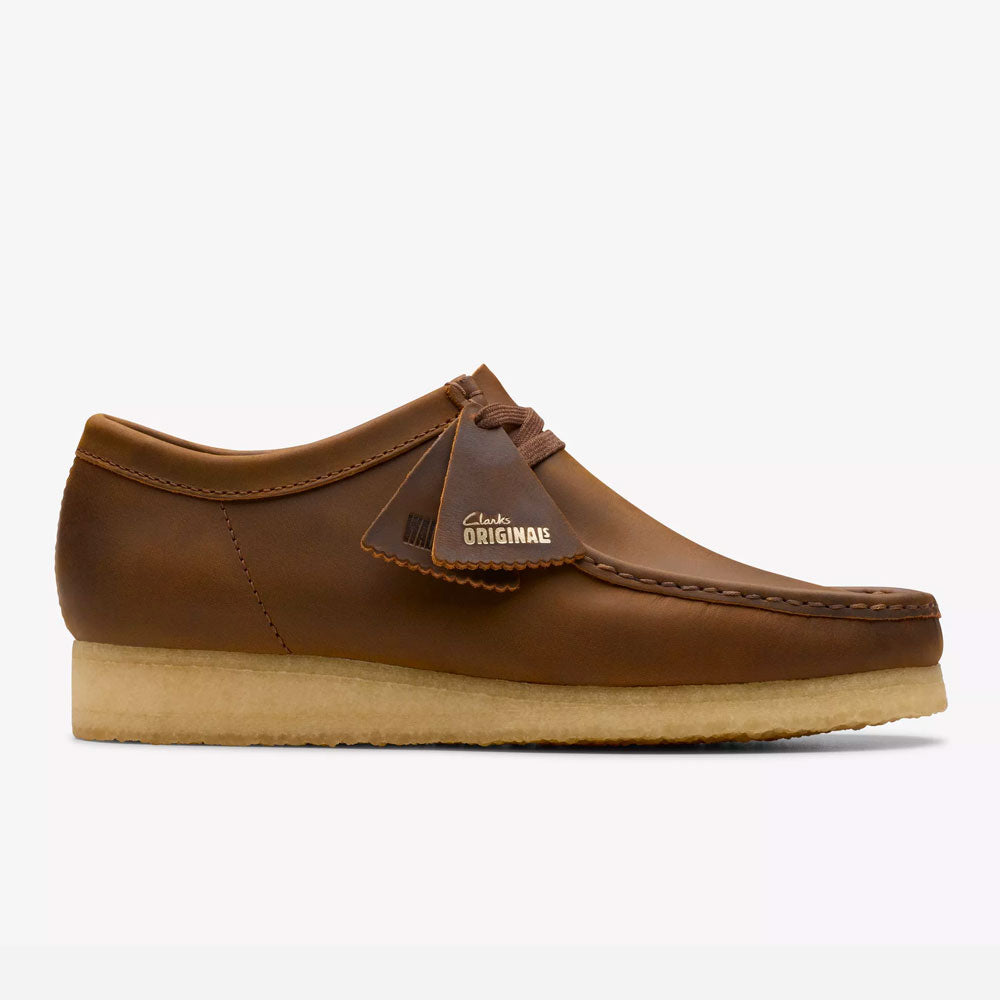 CLARKS ORIGINALS - WALLABEE - Beeswax