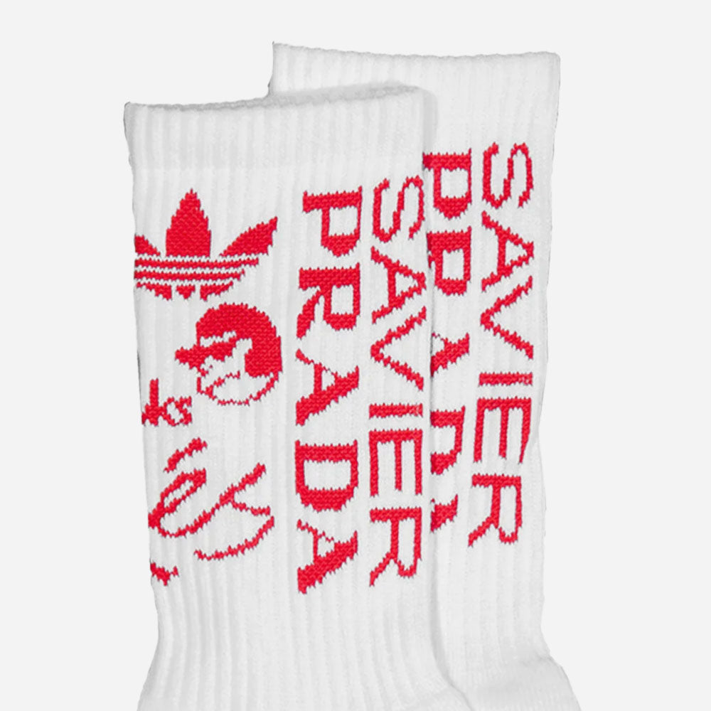 CLASSIC GRIP - SPONSOR SOCKS - White