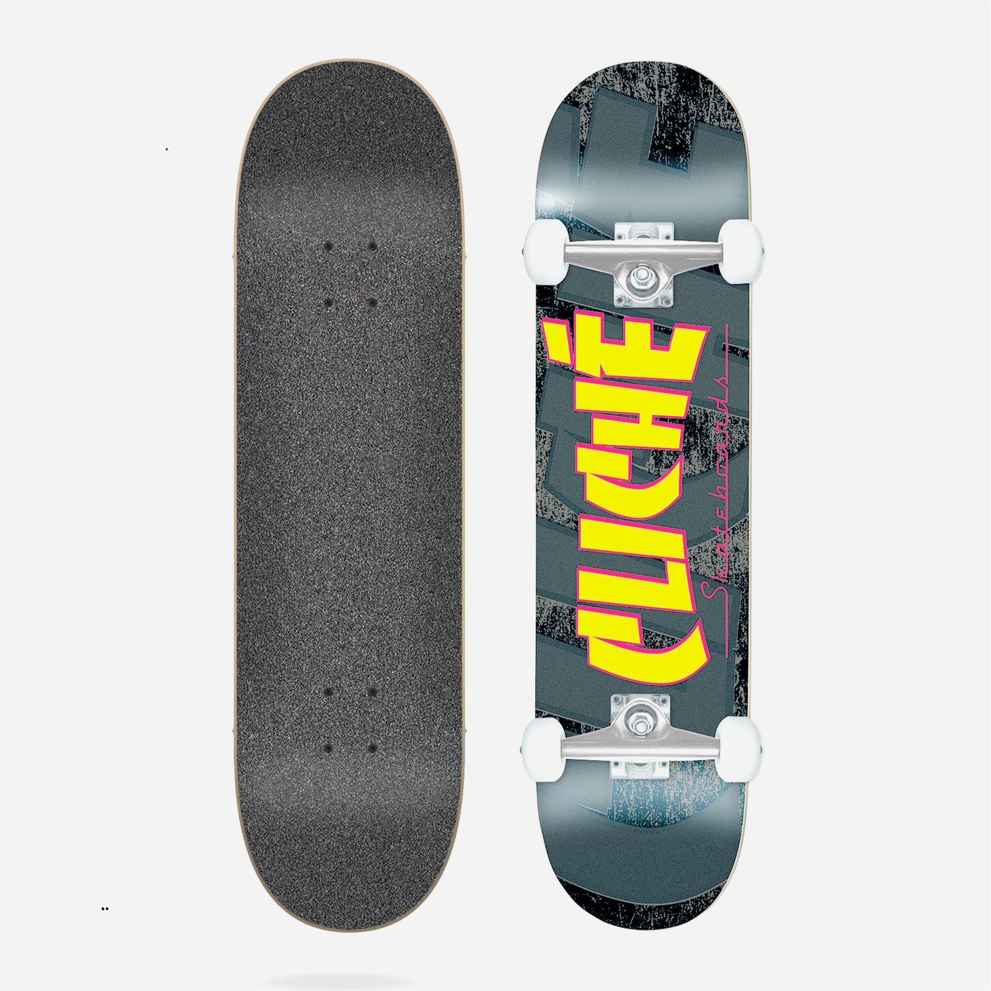 Cliché - Banco Complete Skateboard - Black / Yellow